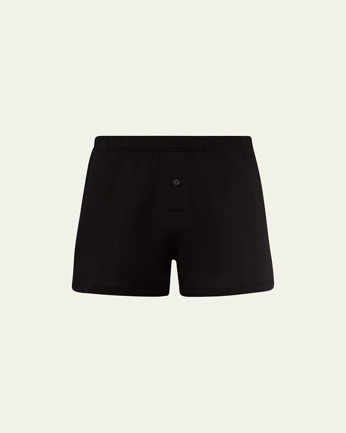 Hanro Men's Sporty Mercerized Cotton Boxers In Herbal Tea