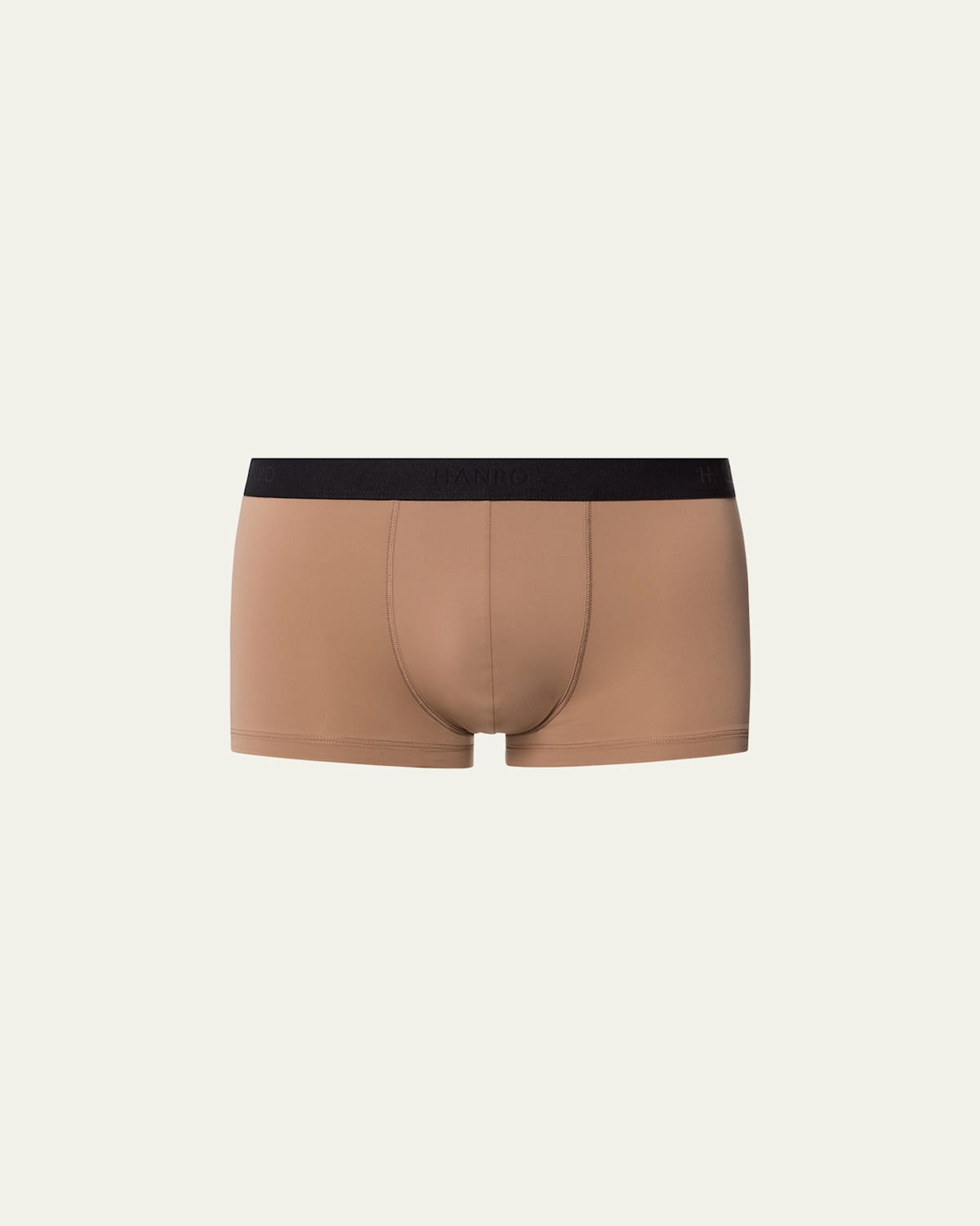 Hanro Micro Touch Boxer Brief In Portabella Beige