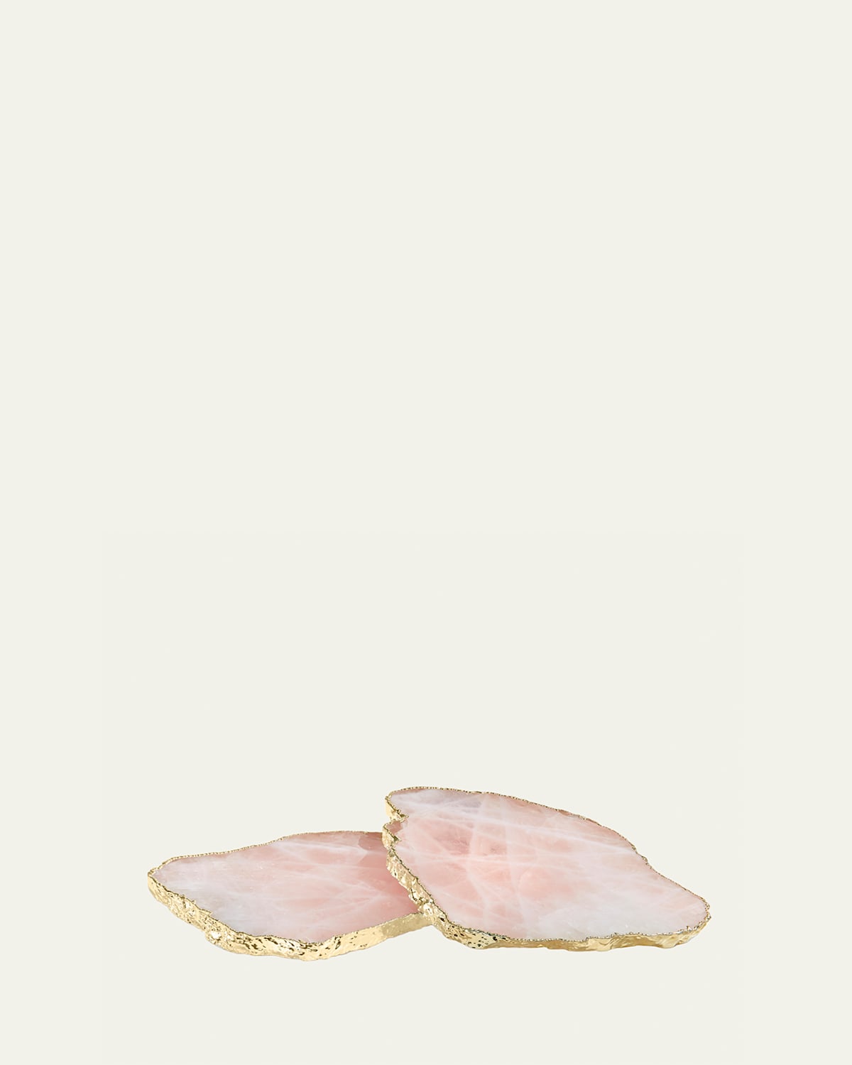 ANNA New York Rose Quartz Coasters, Set of 2 | Thumbnail 4