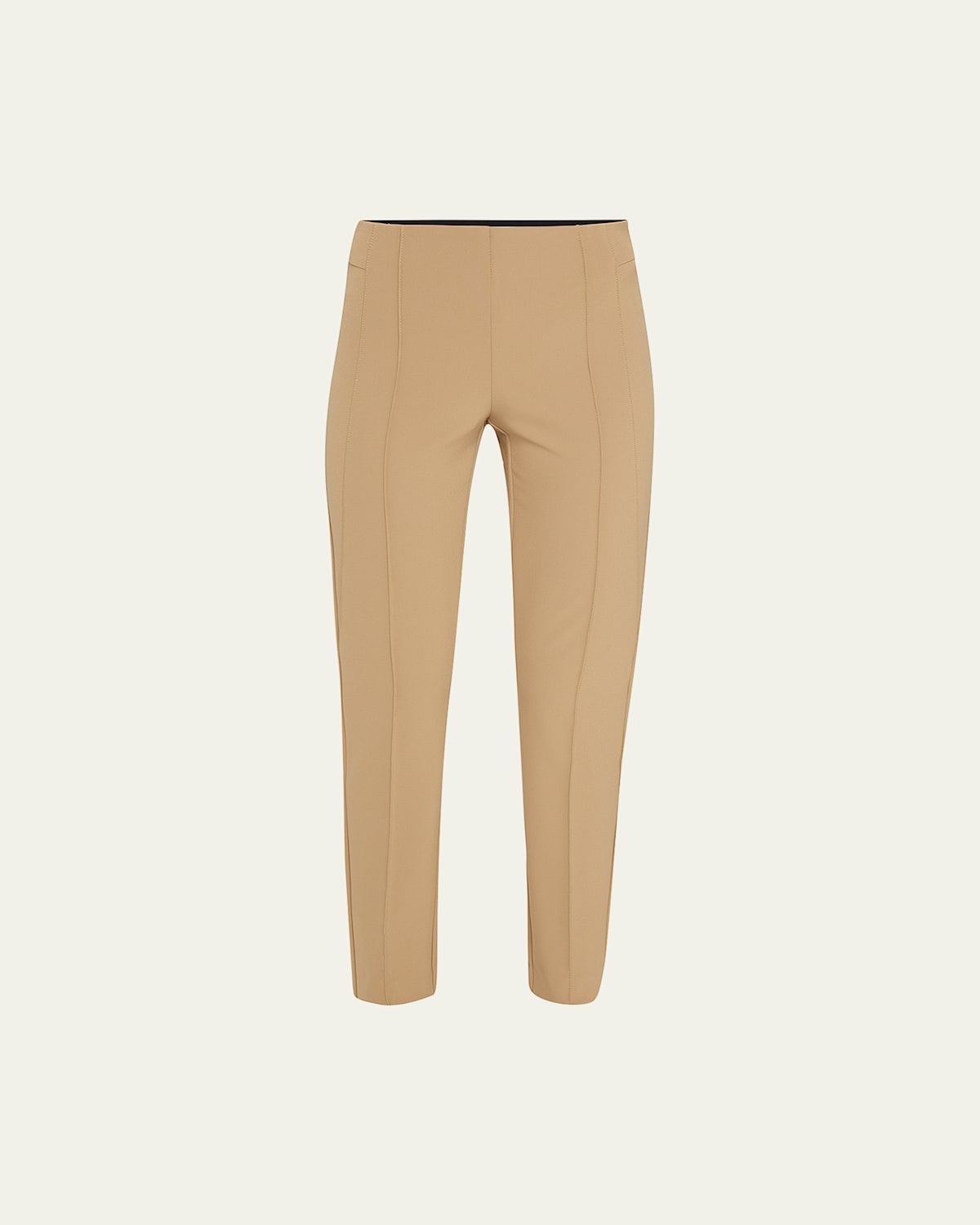 Lafayette 148 Gramercy Acclaimed-stretch Pants In Cammello