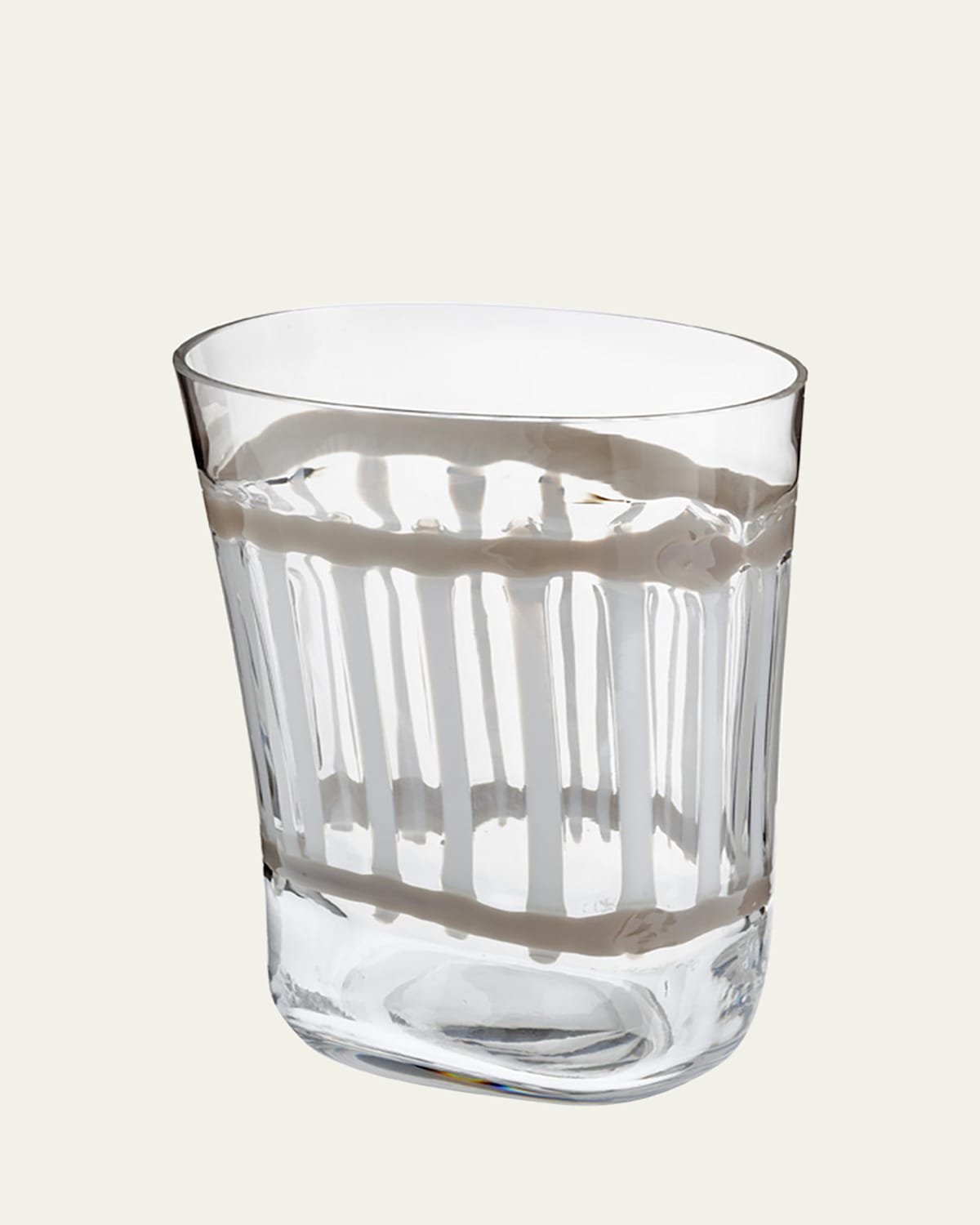Carlo Moretti Bora White 4 Glass Cup In Multi