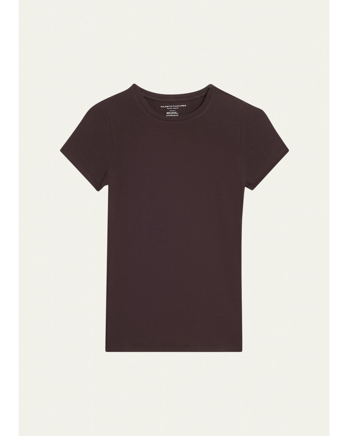Soft Touch Short-Sleeve Crewneck T-Shirt