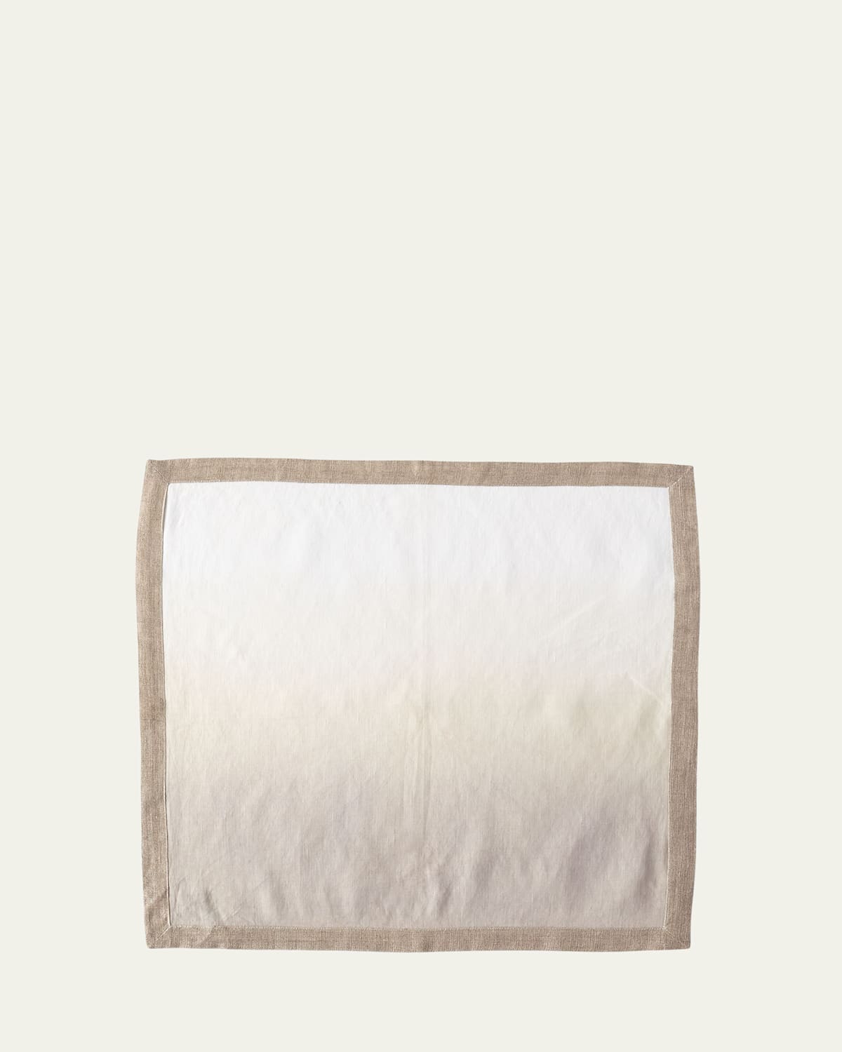 Kim Seybert Dip-dye Napkin In Gray
