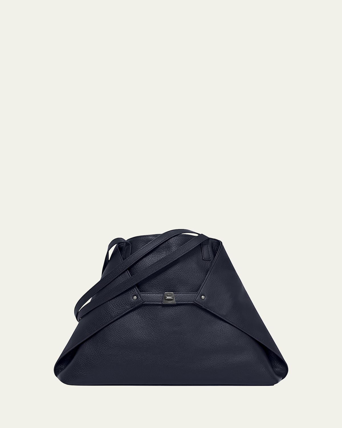 AKRIS AI MEDIUM SOFT LEATHER SHOULDER BAG 