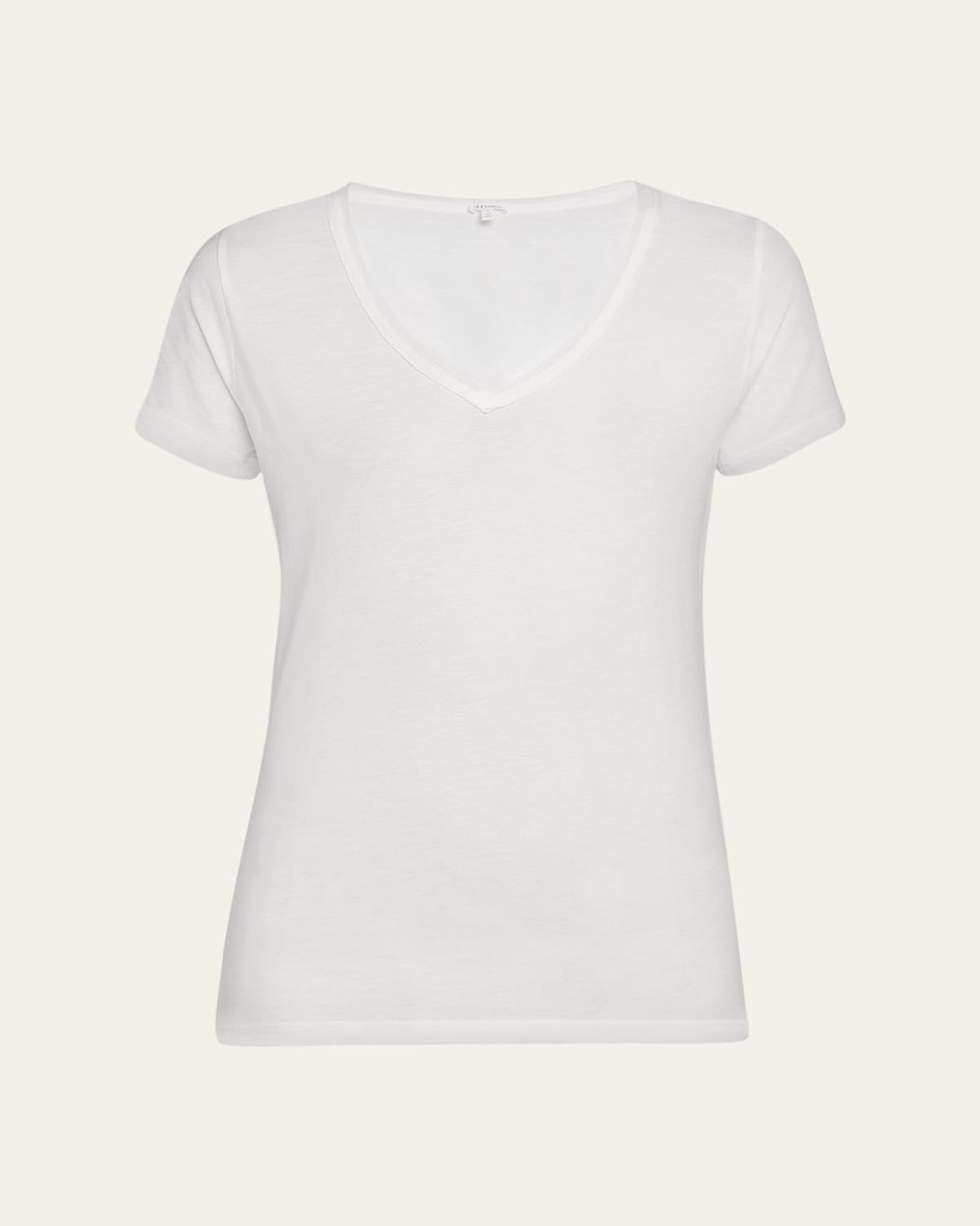 Skin Easy V-Neck Cotton Tee