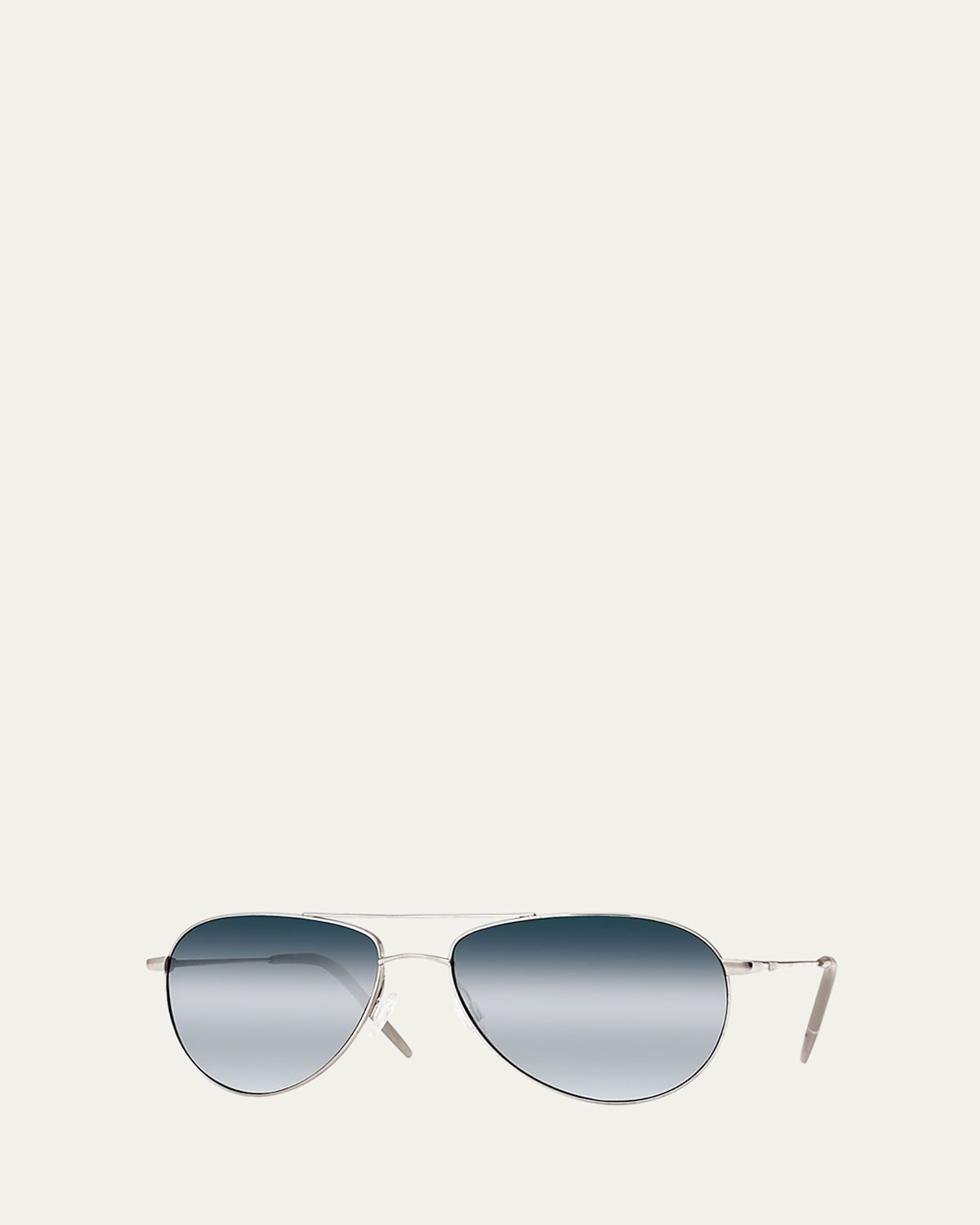 Oliver Peoples Benedict 59 Aviator Sunglasses