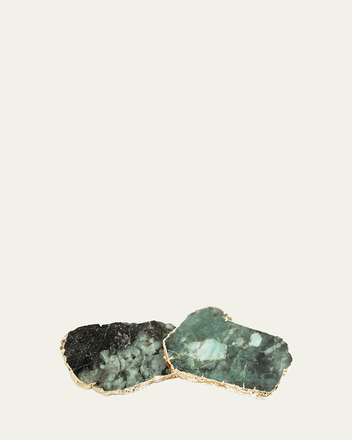 ANNA New York Kivita Emerald Coasters, Set of 2 | Thumbnail 3