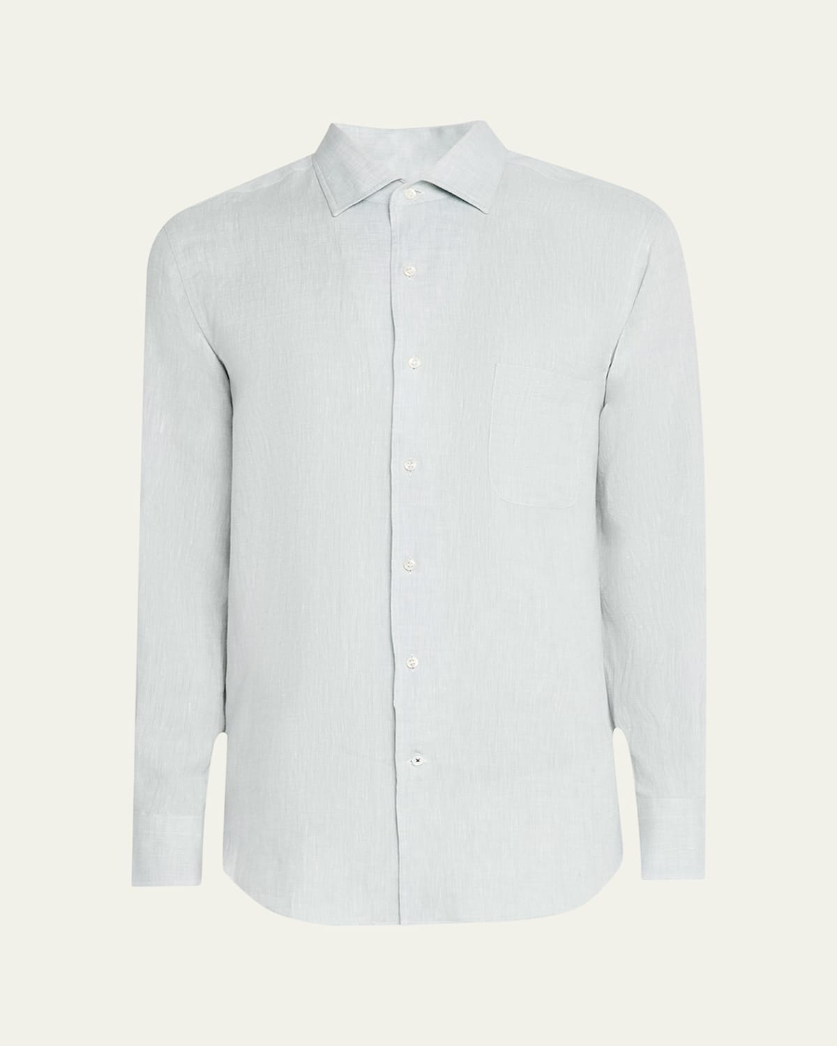 Men's Andre Long-Sleeve Linen Shirt