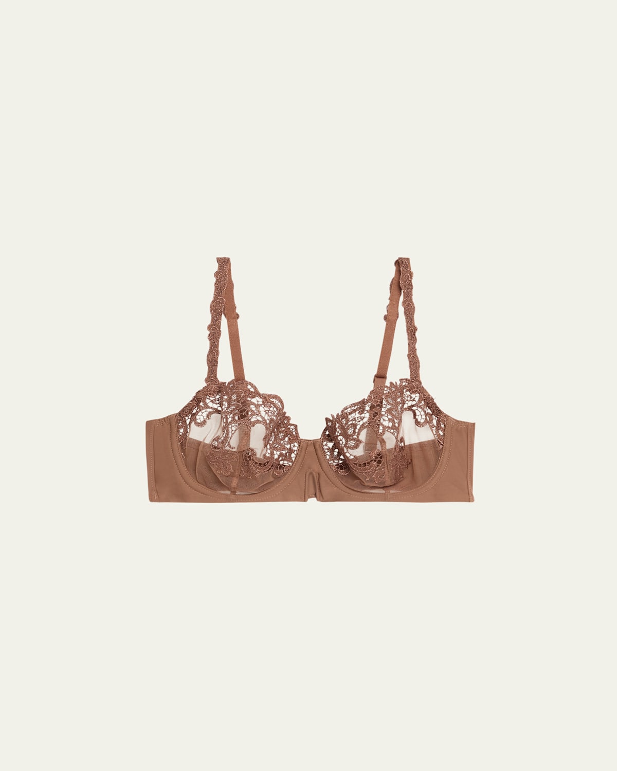 Simone Perele Saga Non-padded Lace Demi Bra