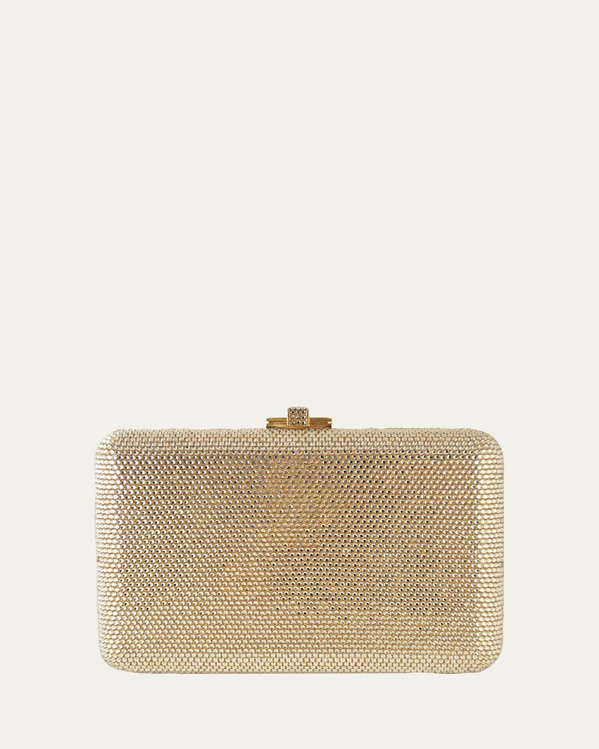 Judith Leiber Couture Slim Slide Crystal Evening Clutch Bag