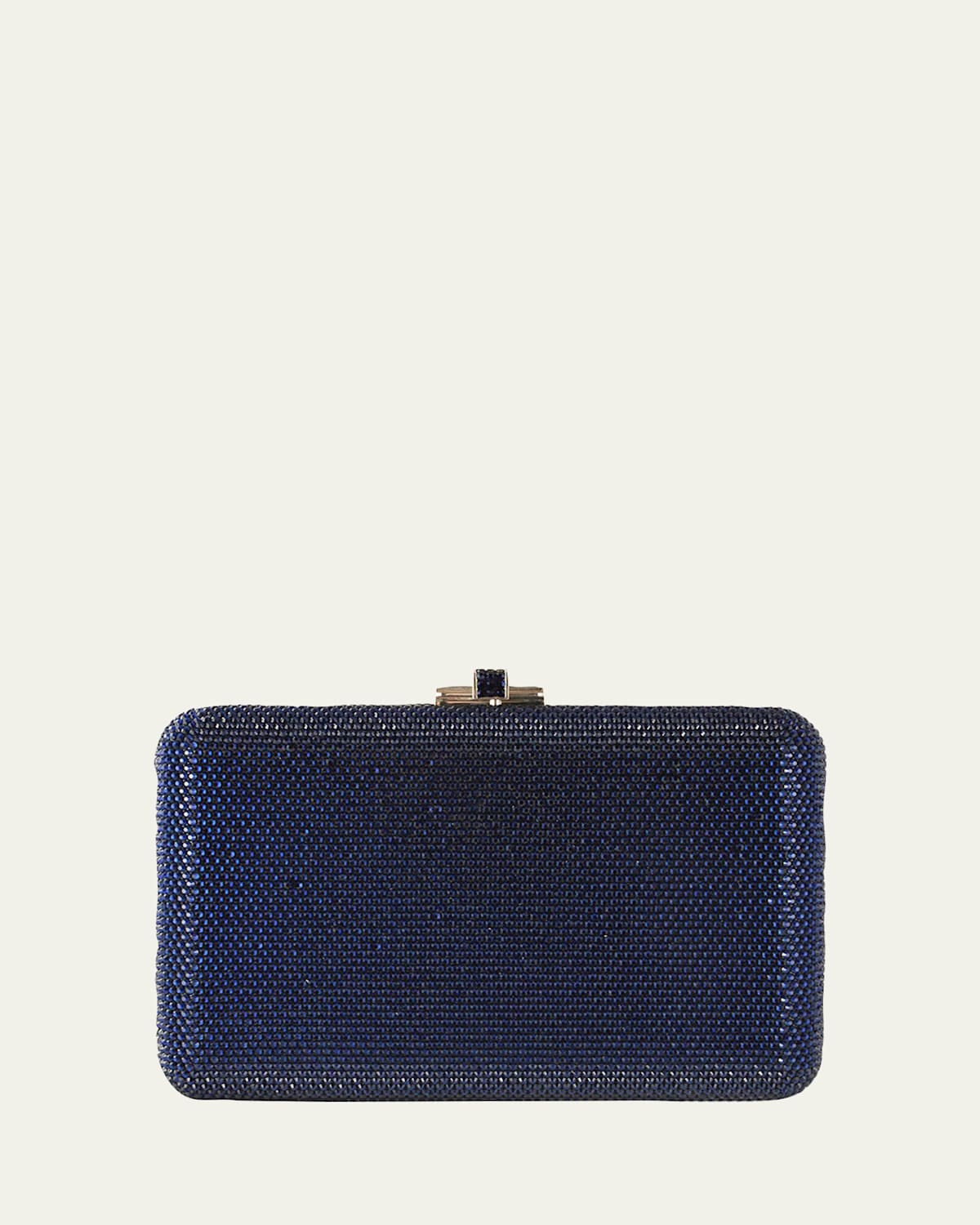 Slim Slide Crystal Evening Clutch Bag