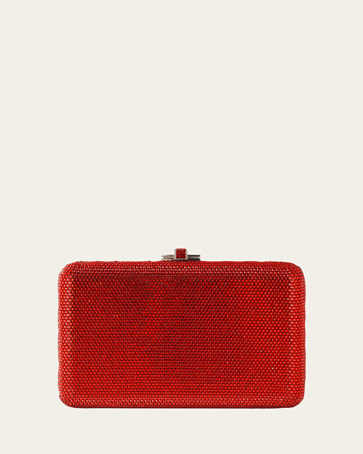 Slim Slide Crystal Evening Clutch Bag