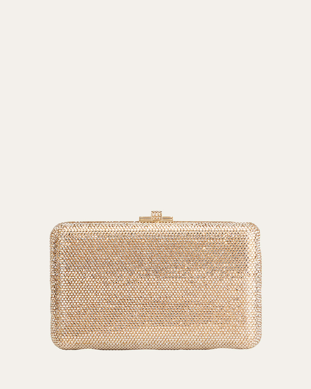 Slim Slide Crystal Evening Clutch Bag
