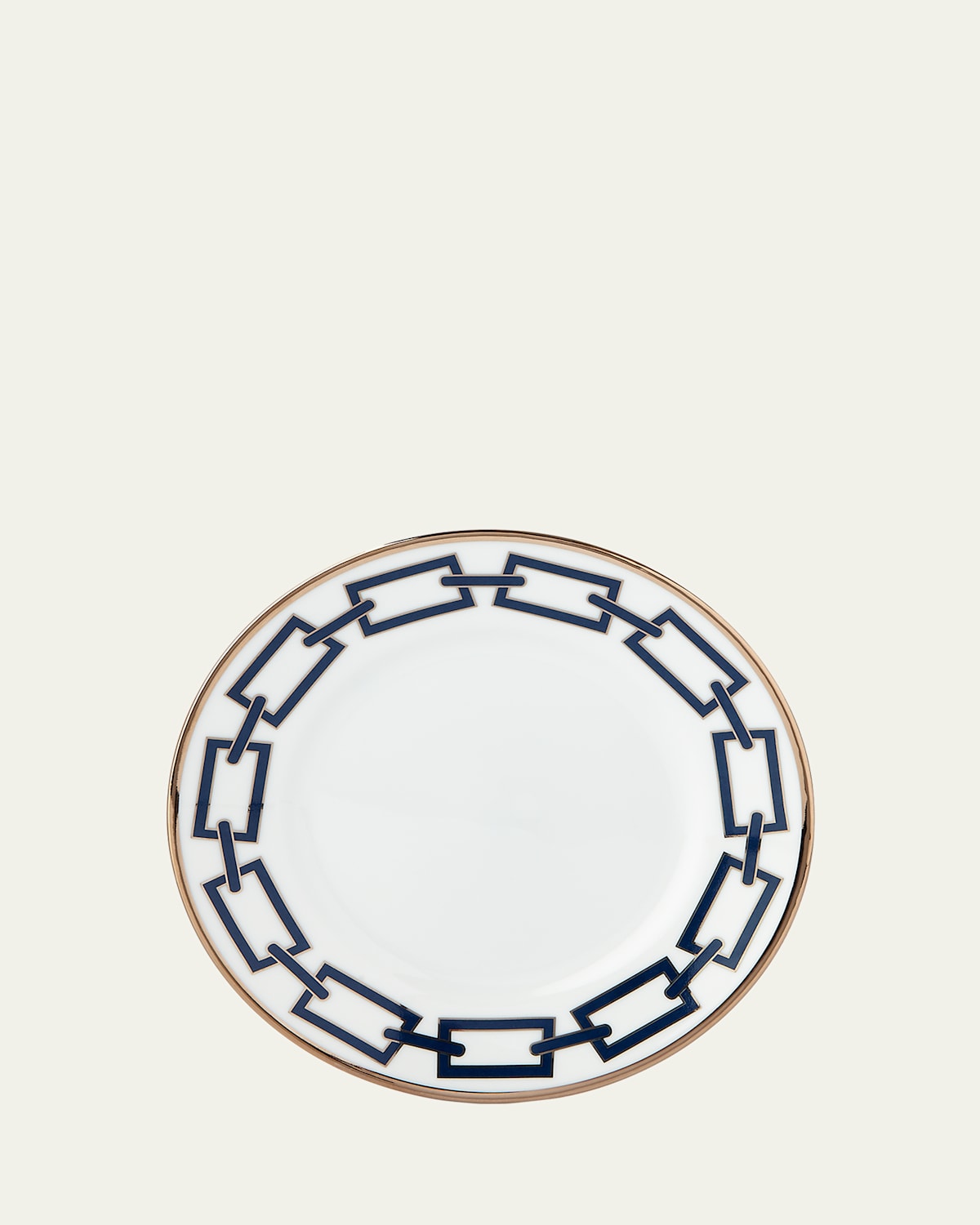 GINORI 1735 Catene Blue Bread & Butter Plate
