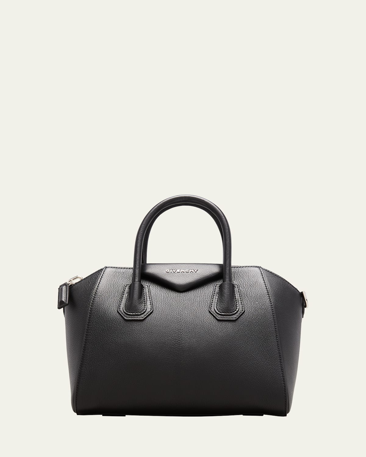 Antigona Small Top Handle Bag in Grained Leather