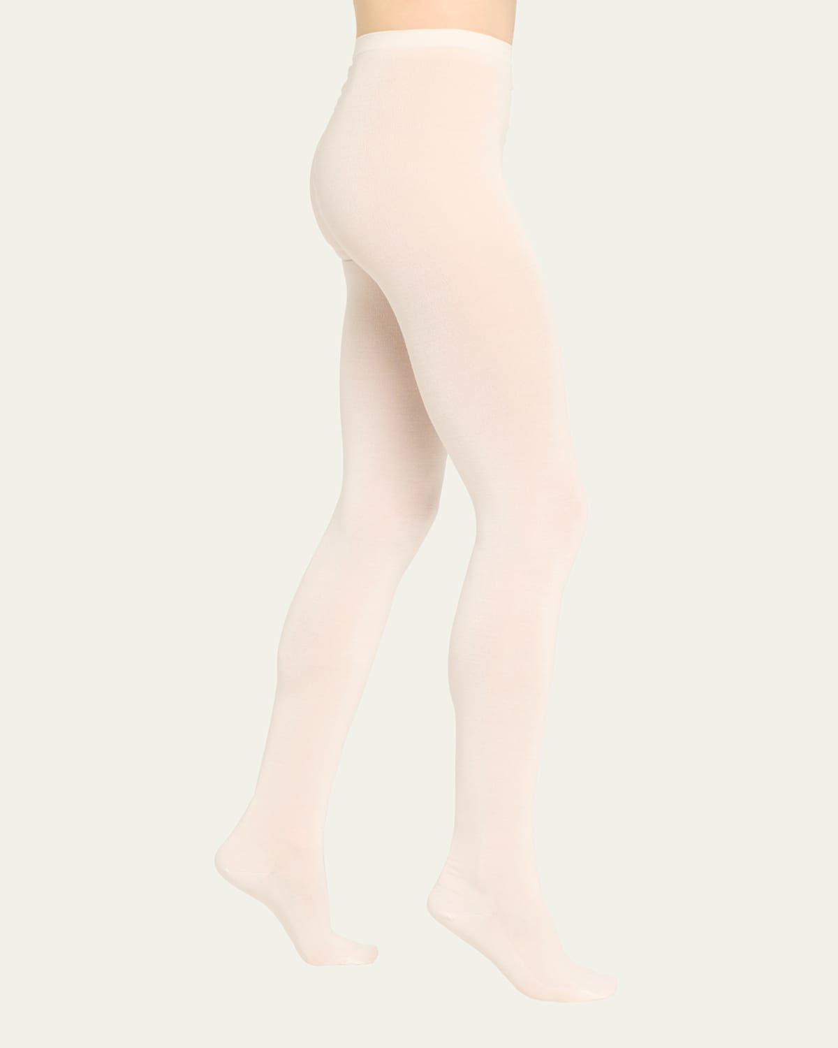 Merino Wool Tights, Black