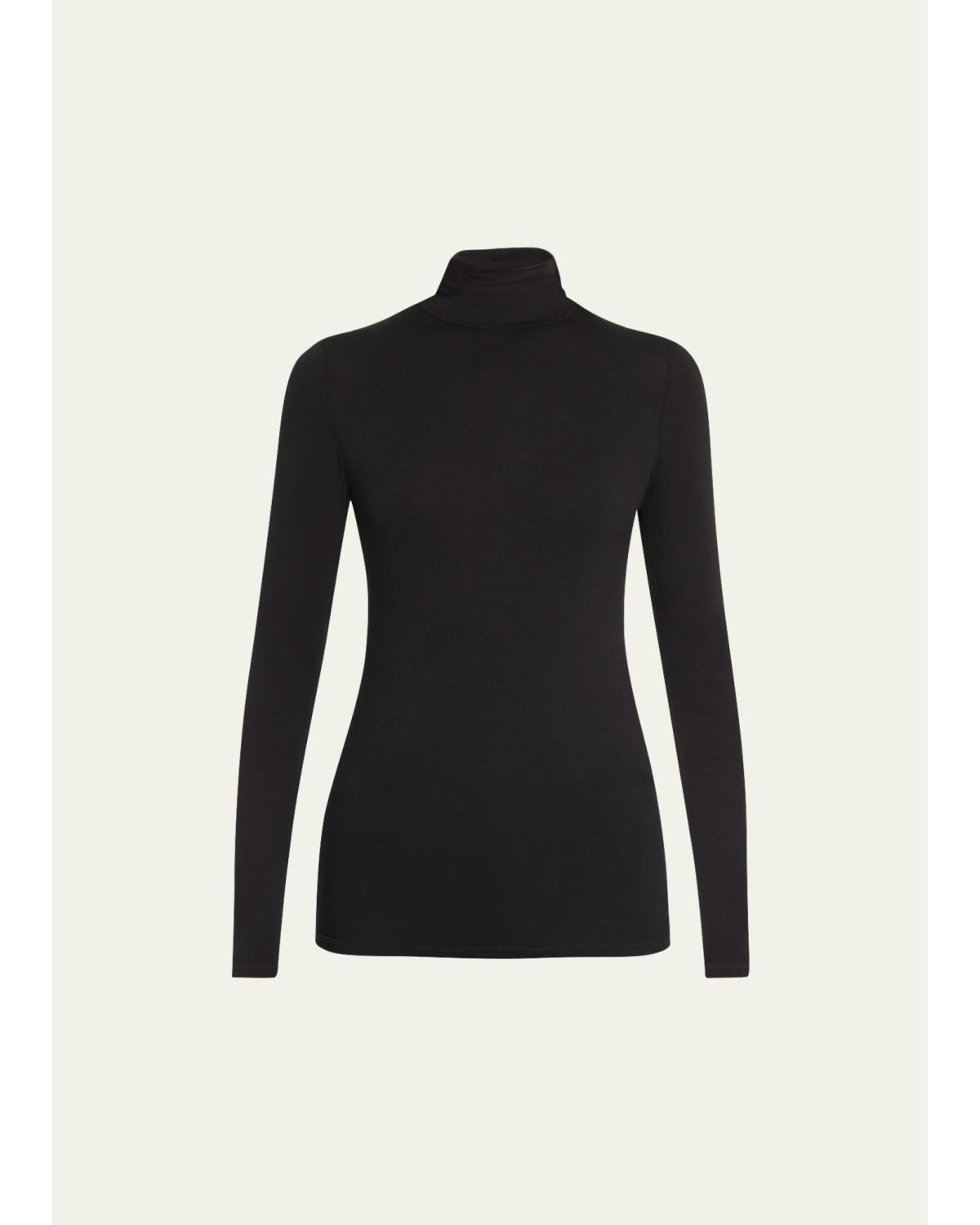 Soft Touch Mock Turtleneck Top