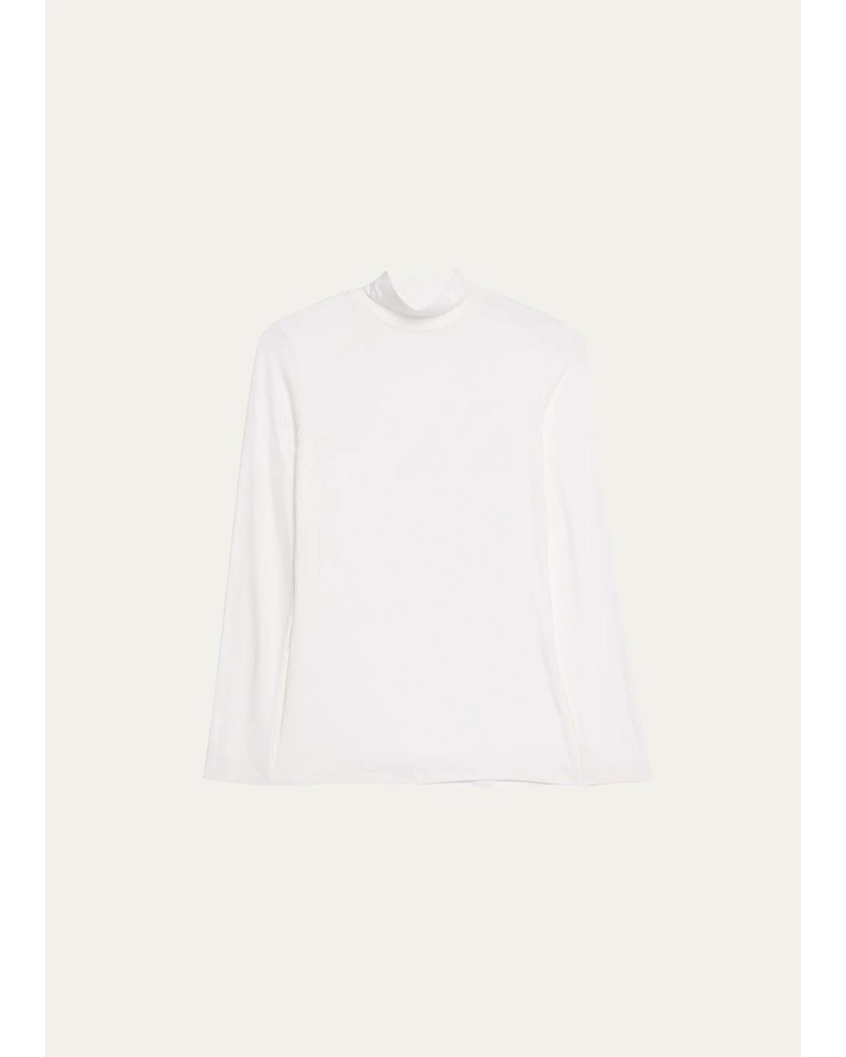 Soft Touch Mock Turtleneck Top