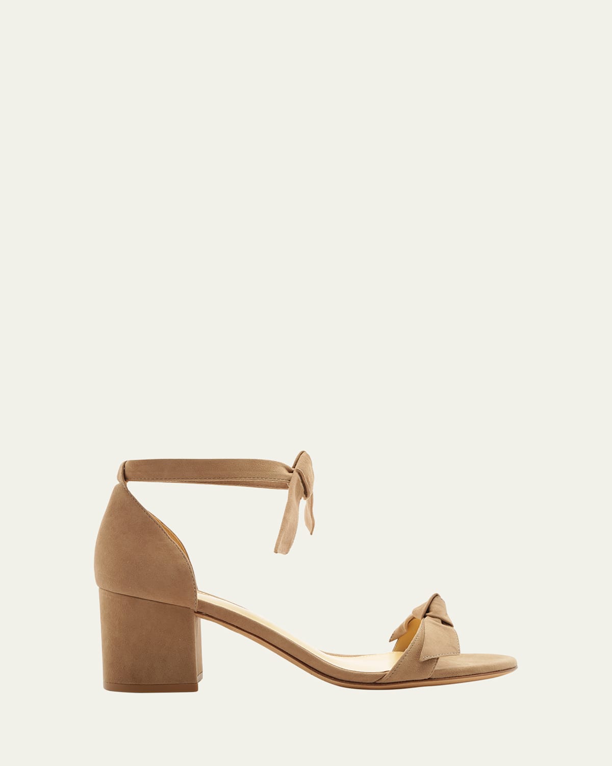 Alexandre Birman Clarita Suede Block-Heel Sandals | Thumbnail 4 Alexandre Birman Clarita Suede Block-Heel Sandals | Thumbnail 4