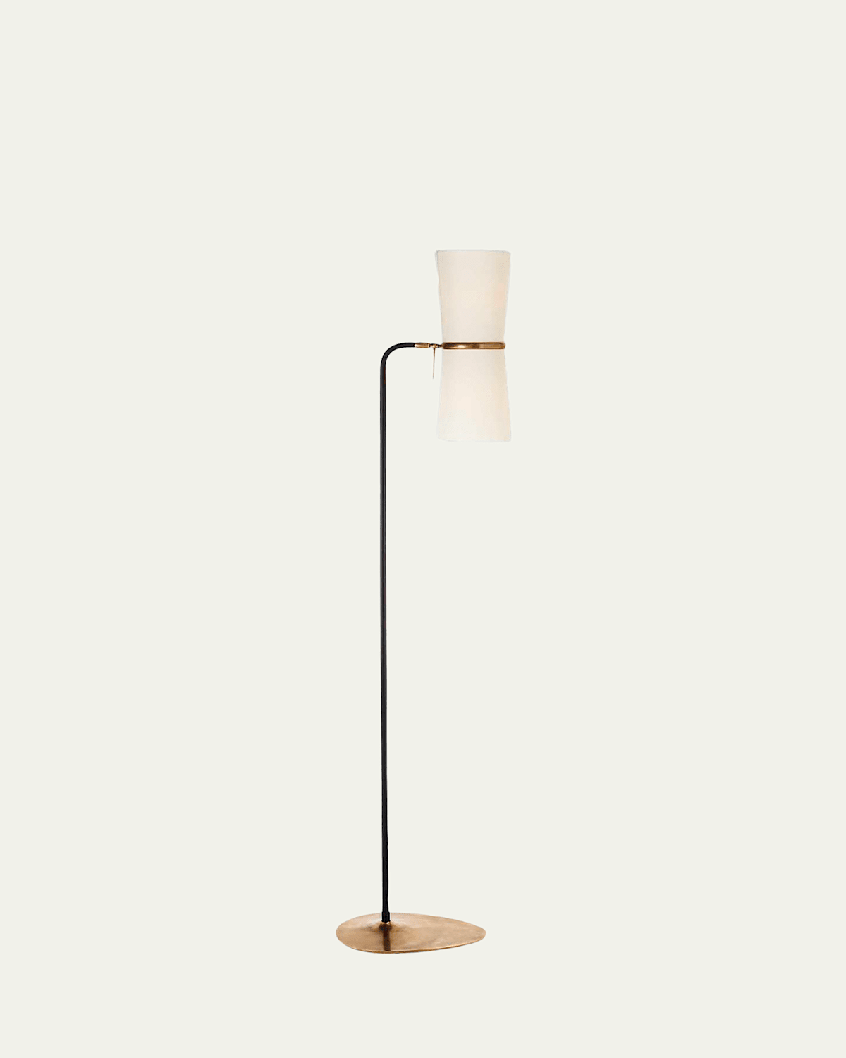Aerin Clarkson Floor Lamp By  In Black And Brass