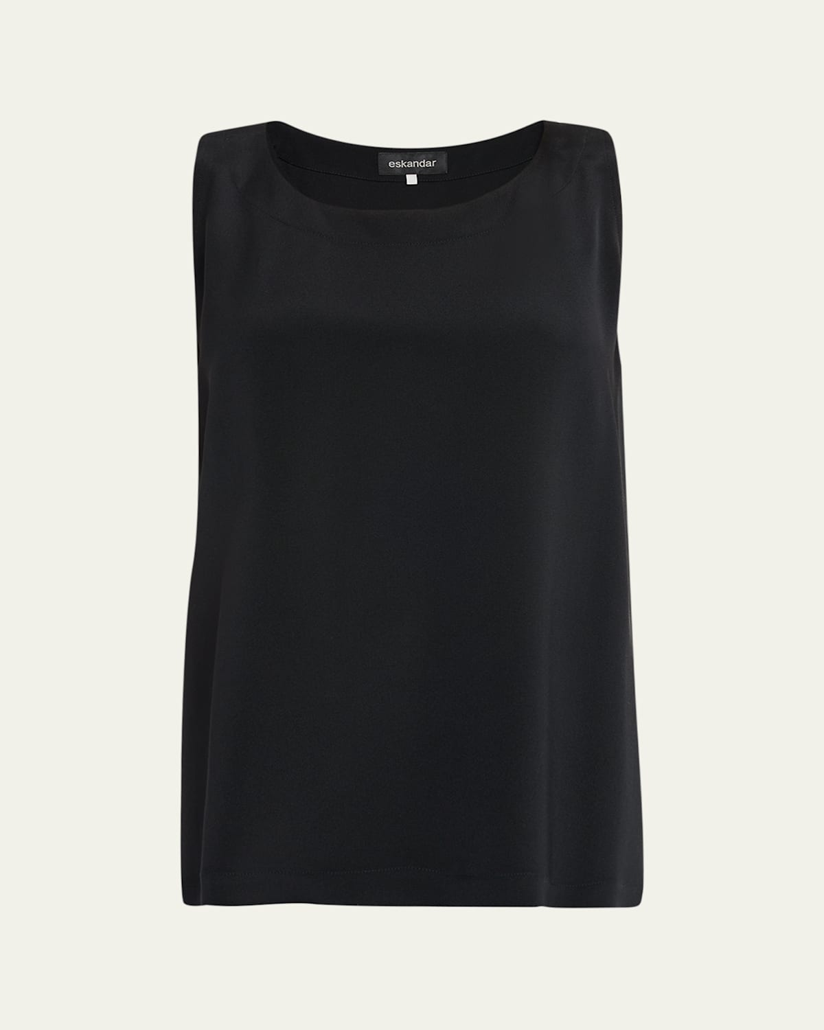 A-Line Silk Shell