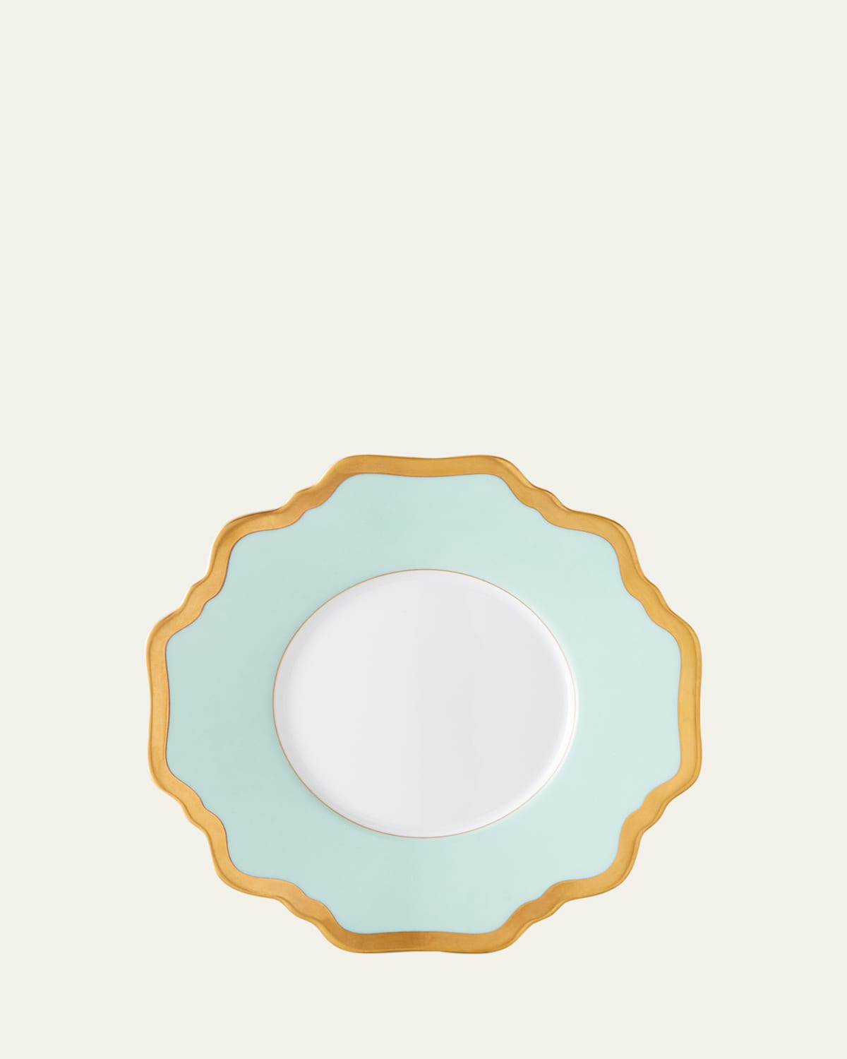 Anna Weatherley Aqua Saucer In Multi