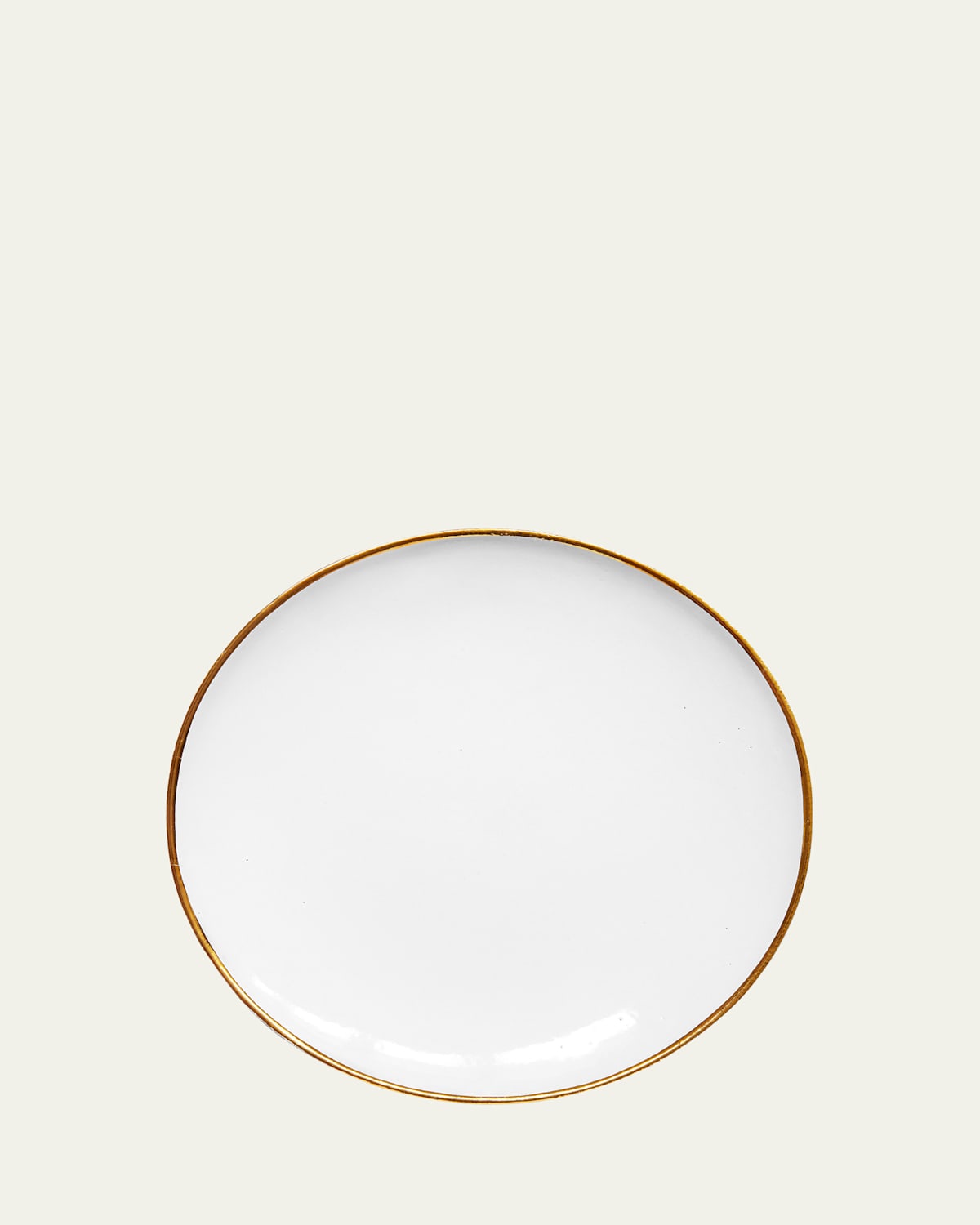 Astier De Villatte Cresus Small Dinner Plate, 8.1"