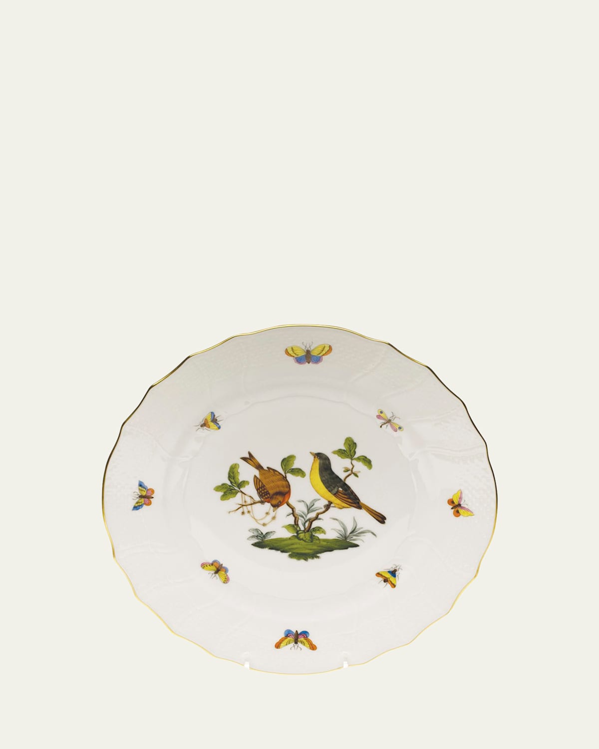 Herend Rothschild Bird Dinner Plate #7