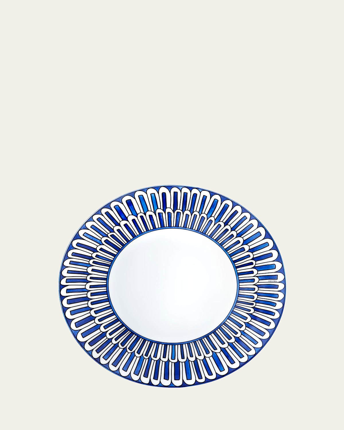 Hermes Bleus d'Ailleurs Dessert/Salad Plate