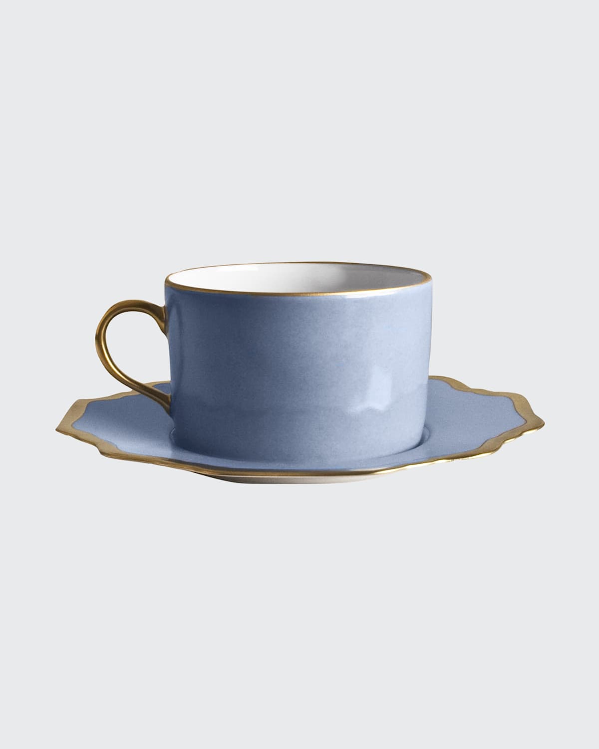Anna Weatherley Anna's Palatte Sky Blue Tea Saucer