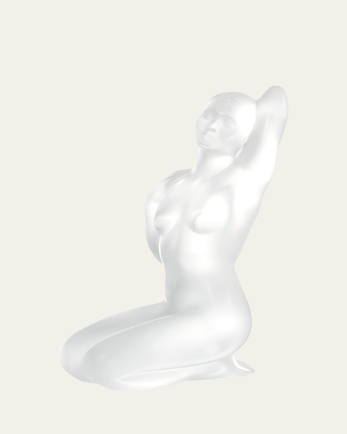 Lalique Small Aphrodite Nude Sculpture In Clear