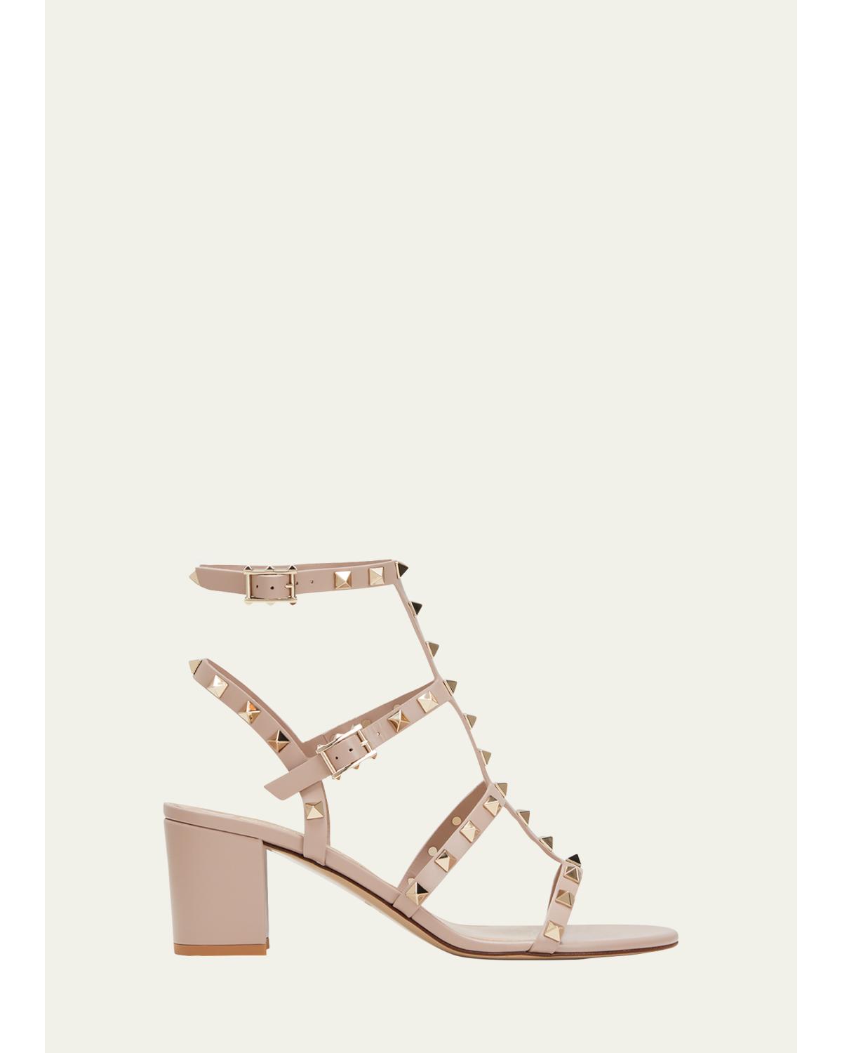 Rockstud Leather 60Mm City Sandals