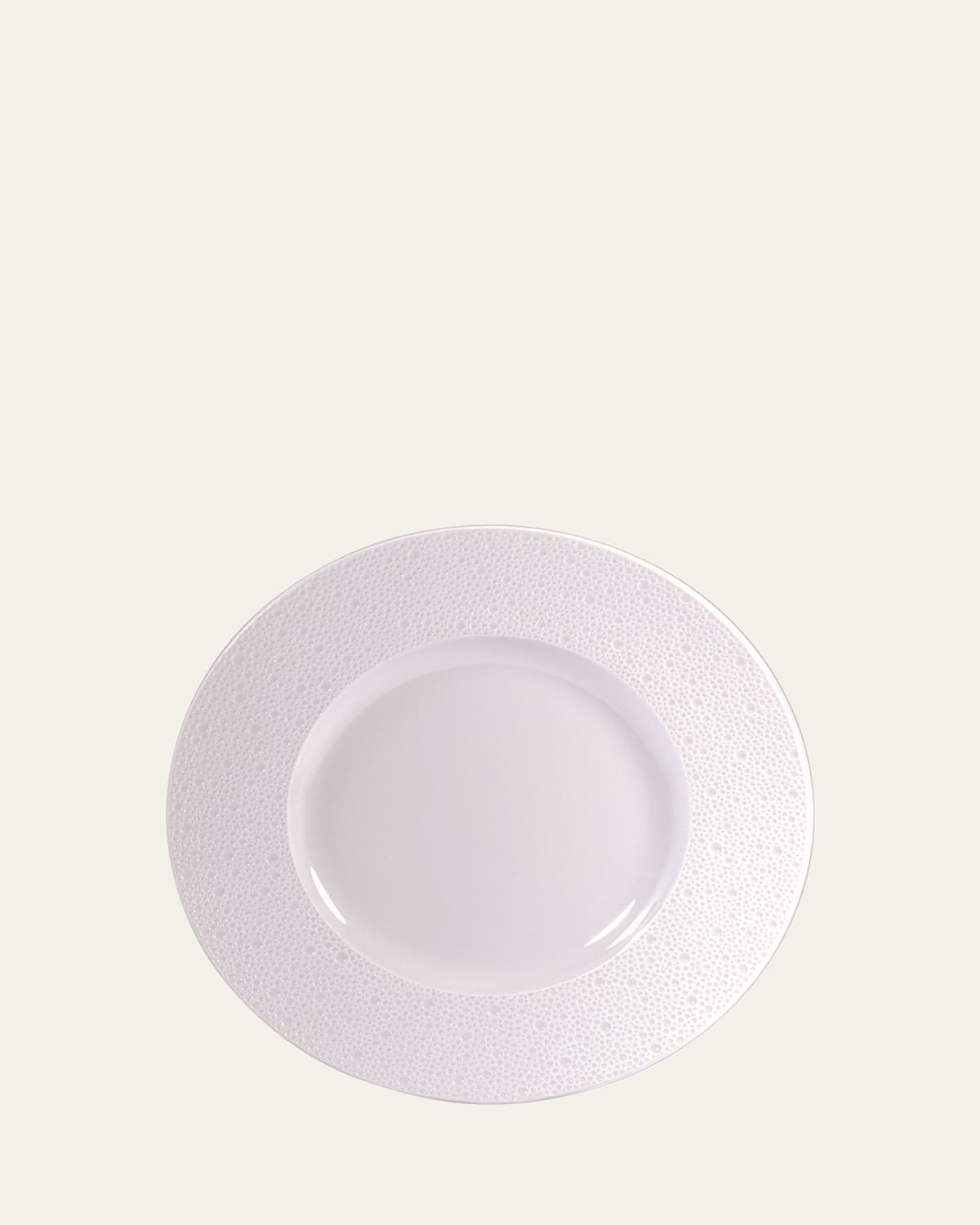 Bernardaud Ecume White Serving Plate In White