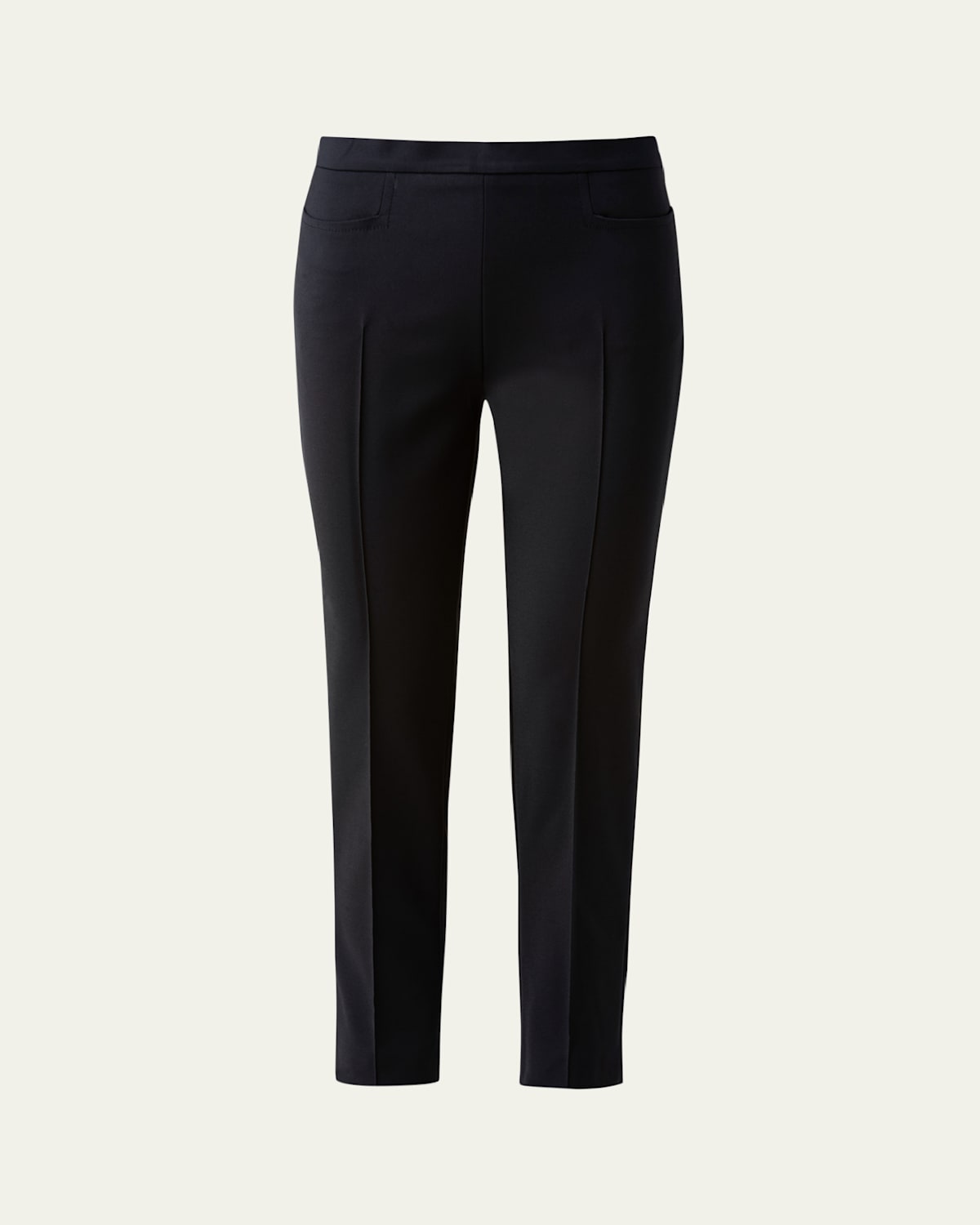 Franca Mid-Rise Cropped Pants