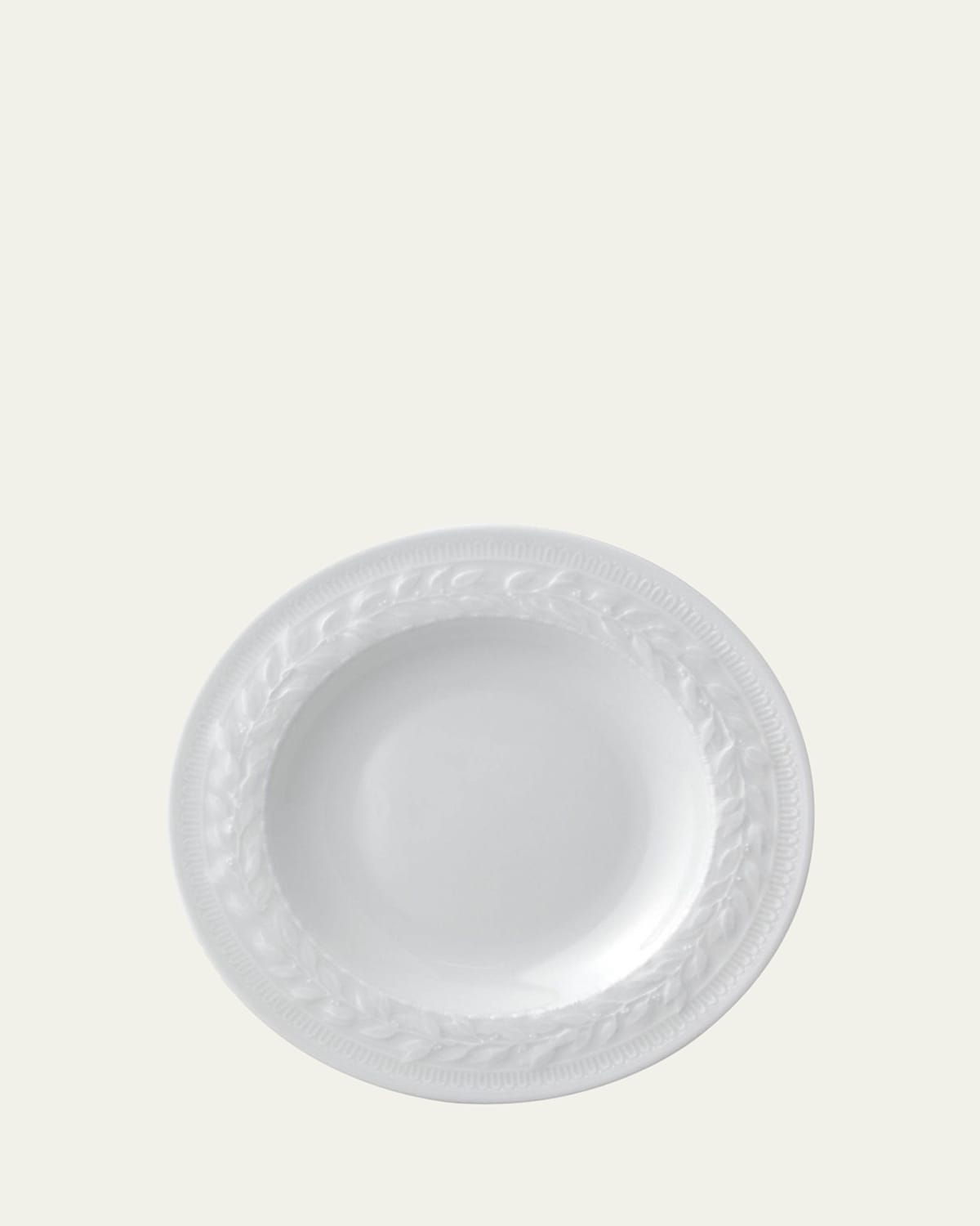Shop Bernardaud Louvre Rim Soup Bowl In White