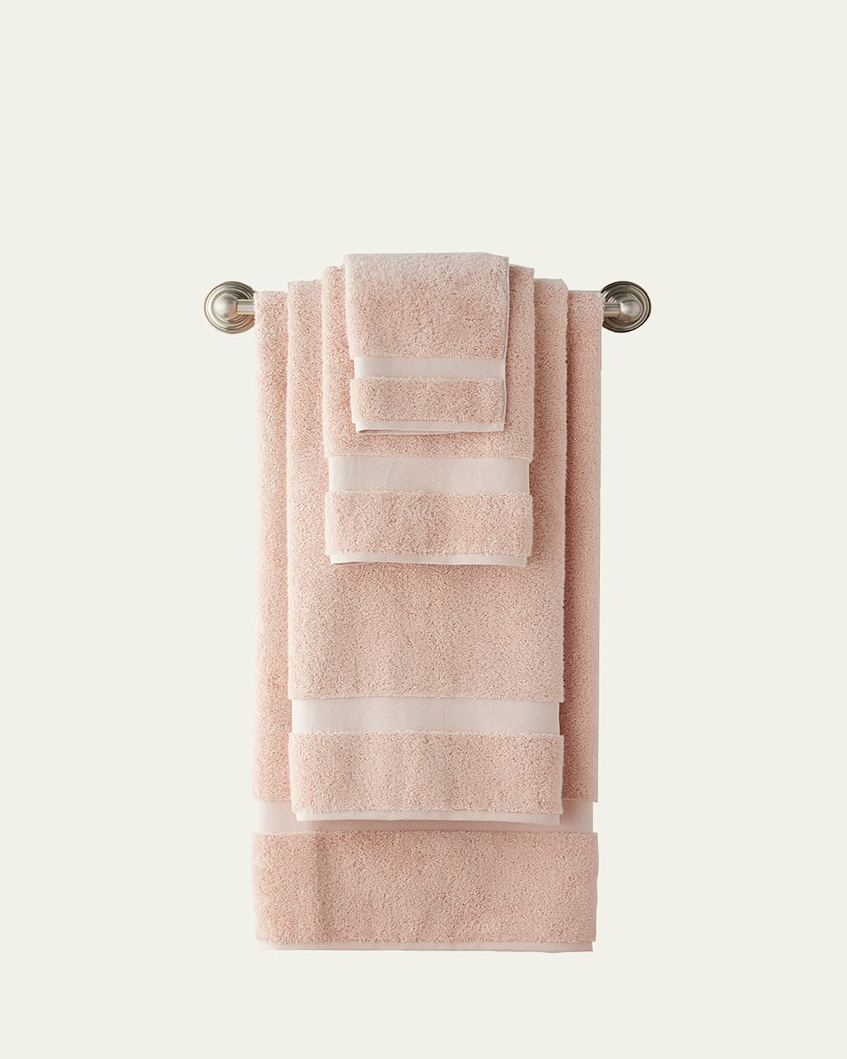 Matouk Lotus Towel, Hand Towel In Pink