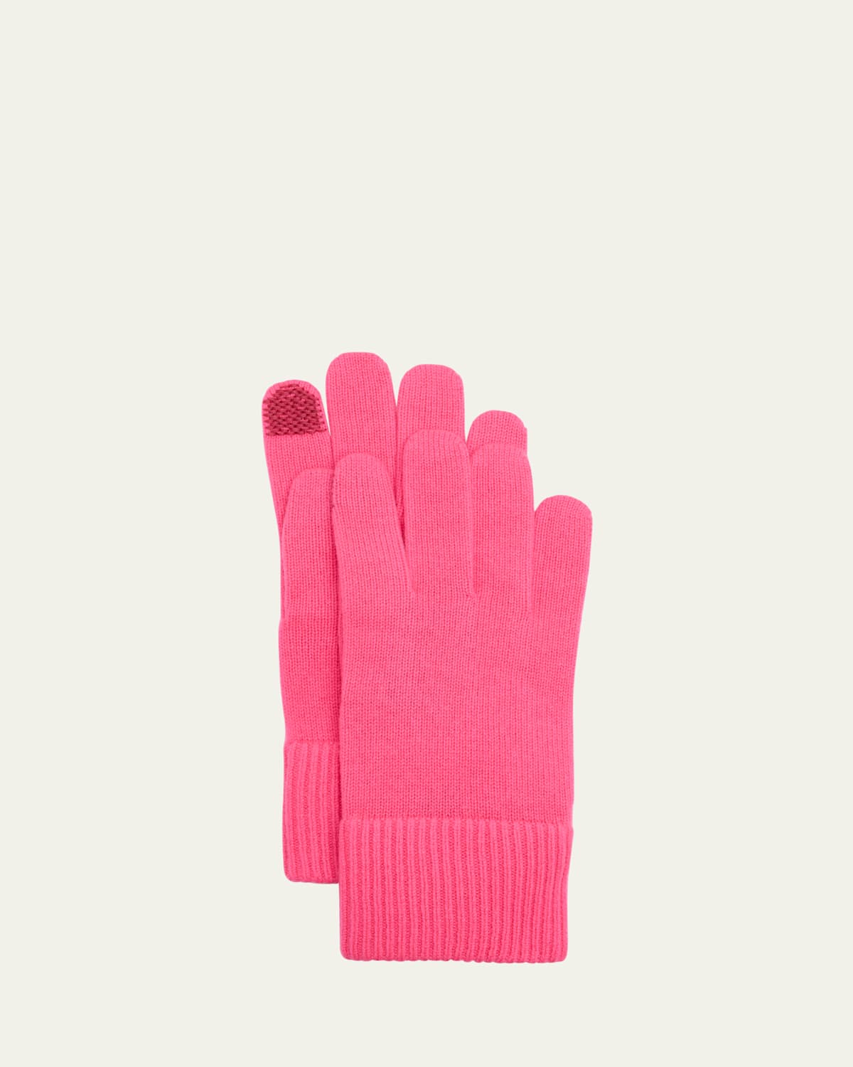 Bergdorf Goodman Cashmere Touchscreen Gloves