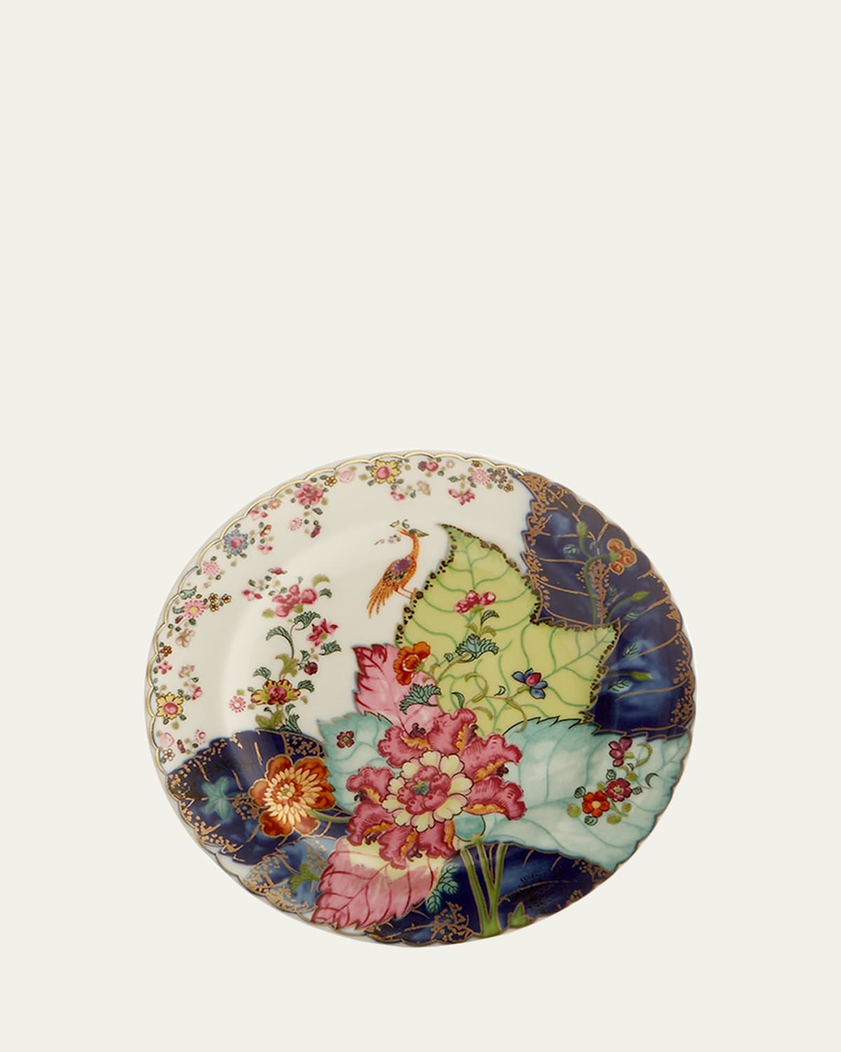 Mottahedeh Tobacco Leaf Bread & Butter Plate