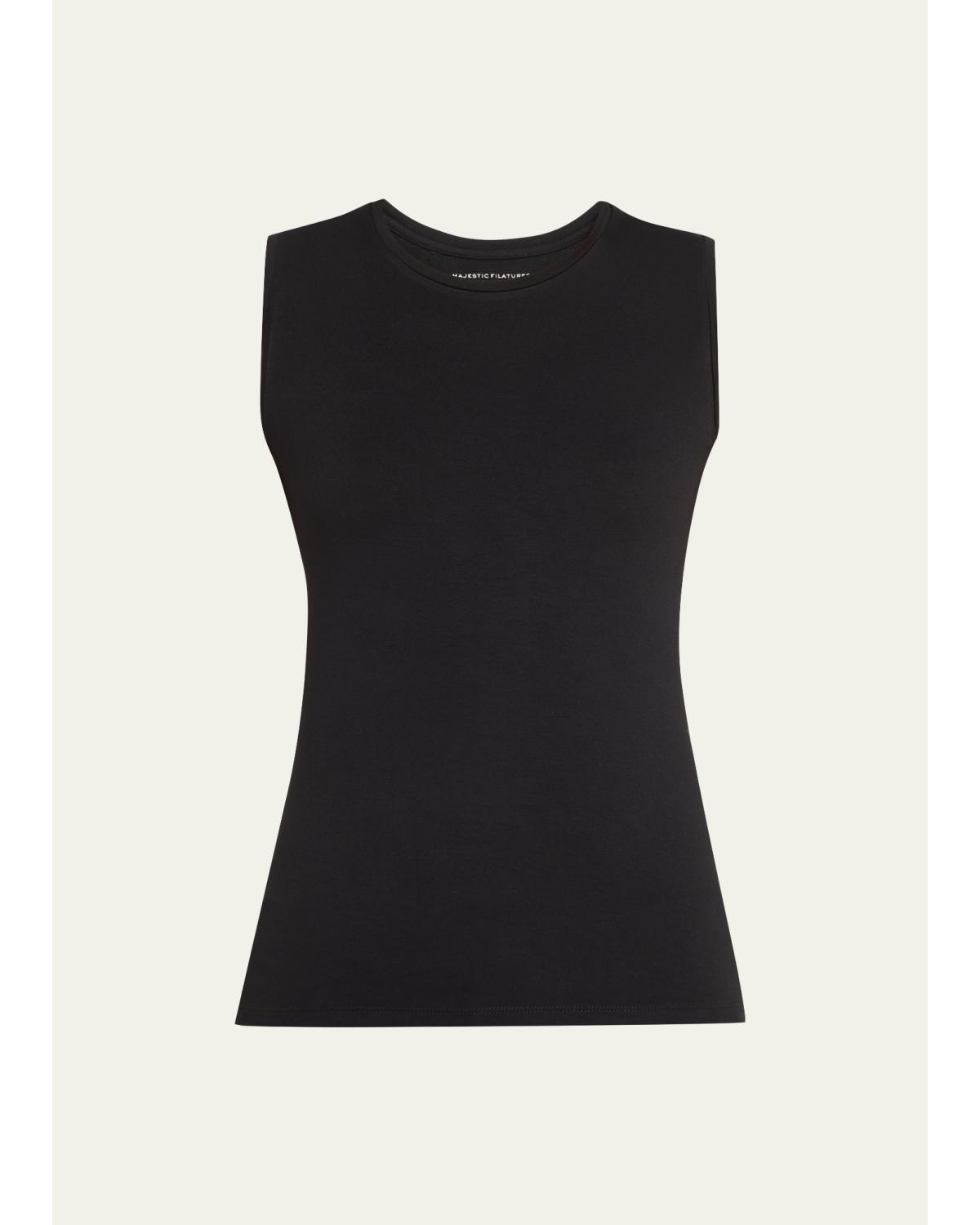 Soft Touch Sleeveless Crew
