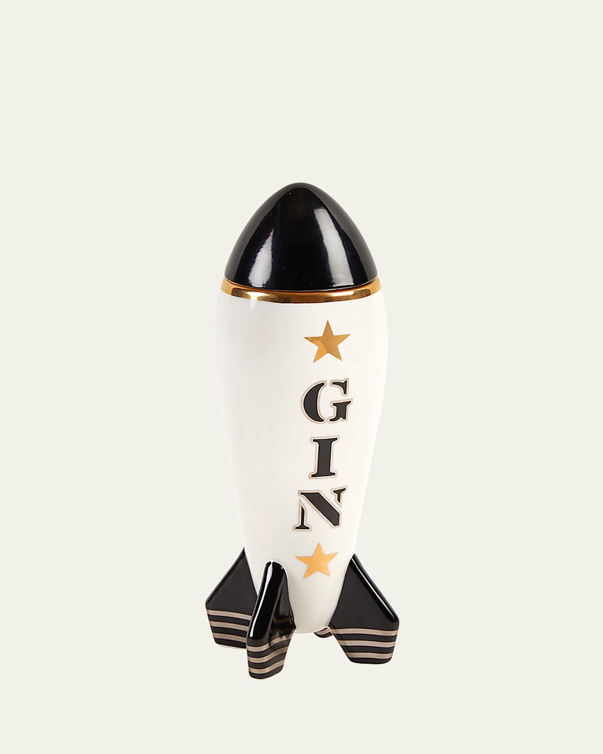 Jonathan Adler Gin Rocket Decanter In White