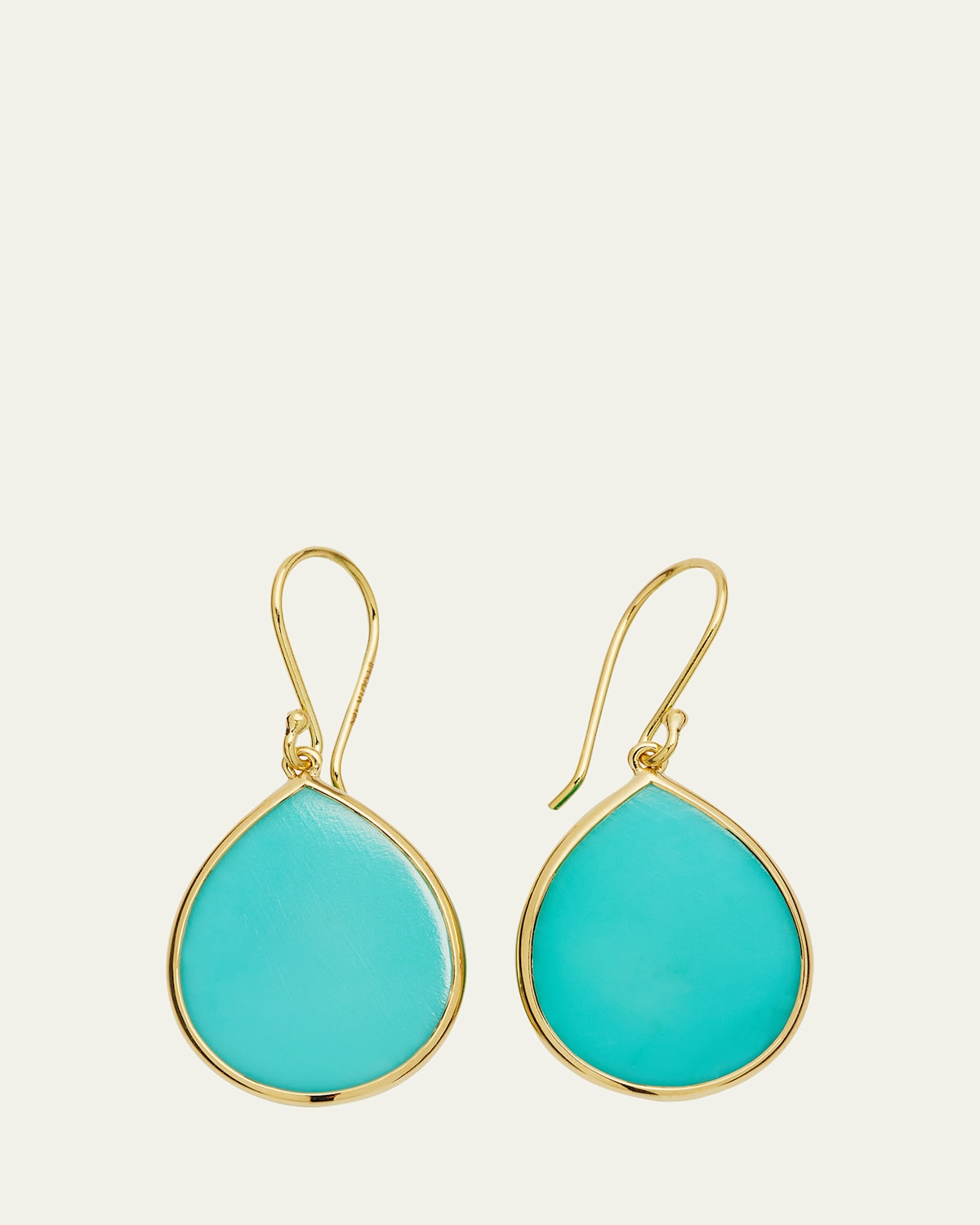 Turquoise Beaded Necklace, 30-34"L