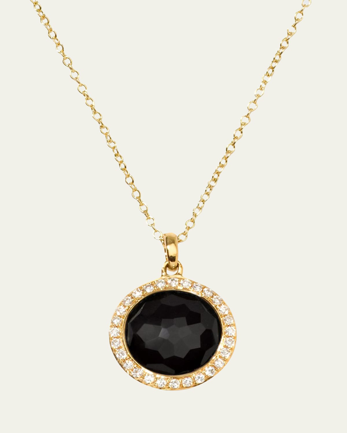 18K Lollipop Mini Pendant Necklace