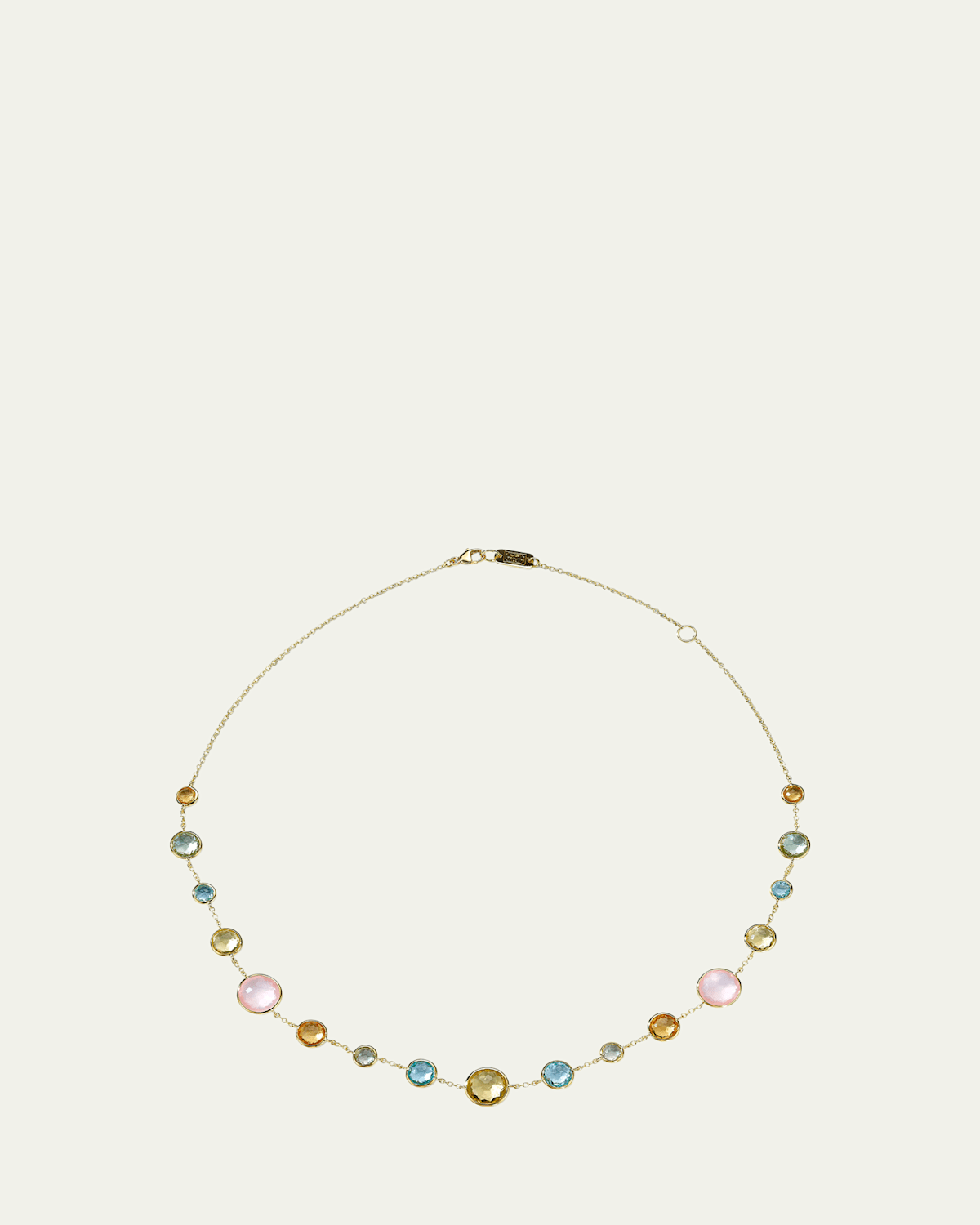 Lollitini Short Necklace in 18K Gold