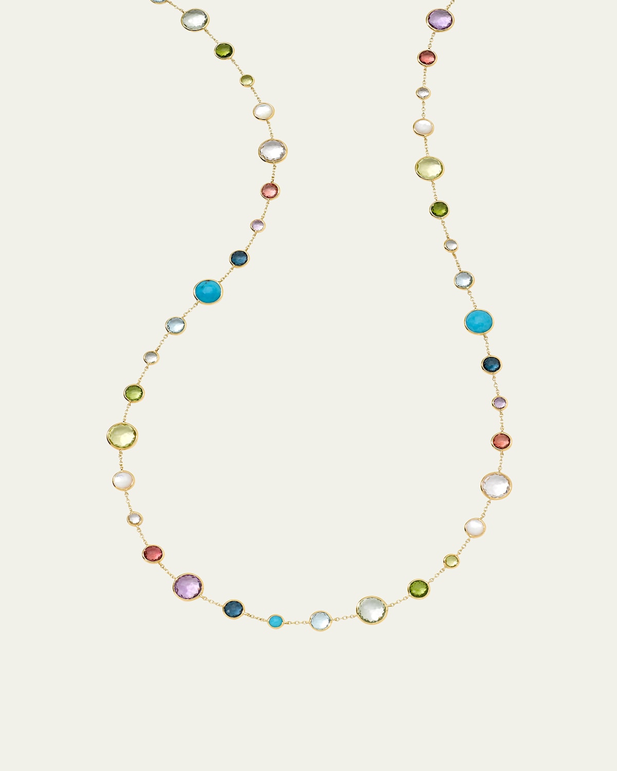 Ippolita Lollitini Long Necklace in 18K Gold