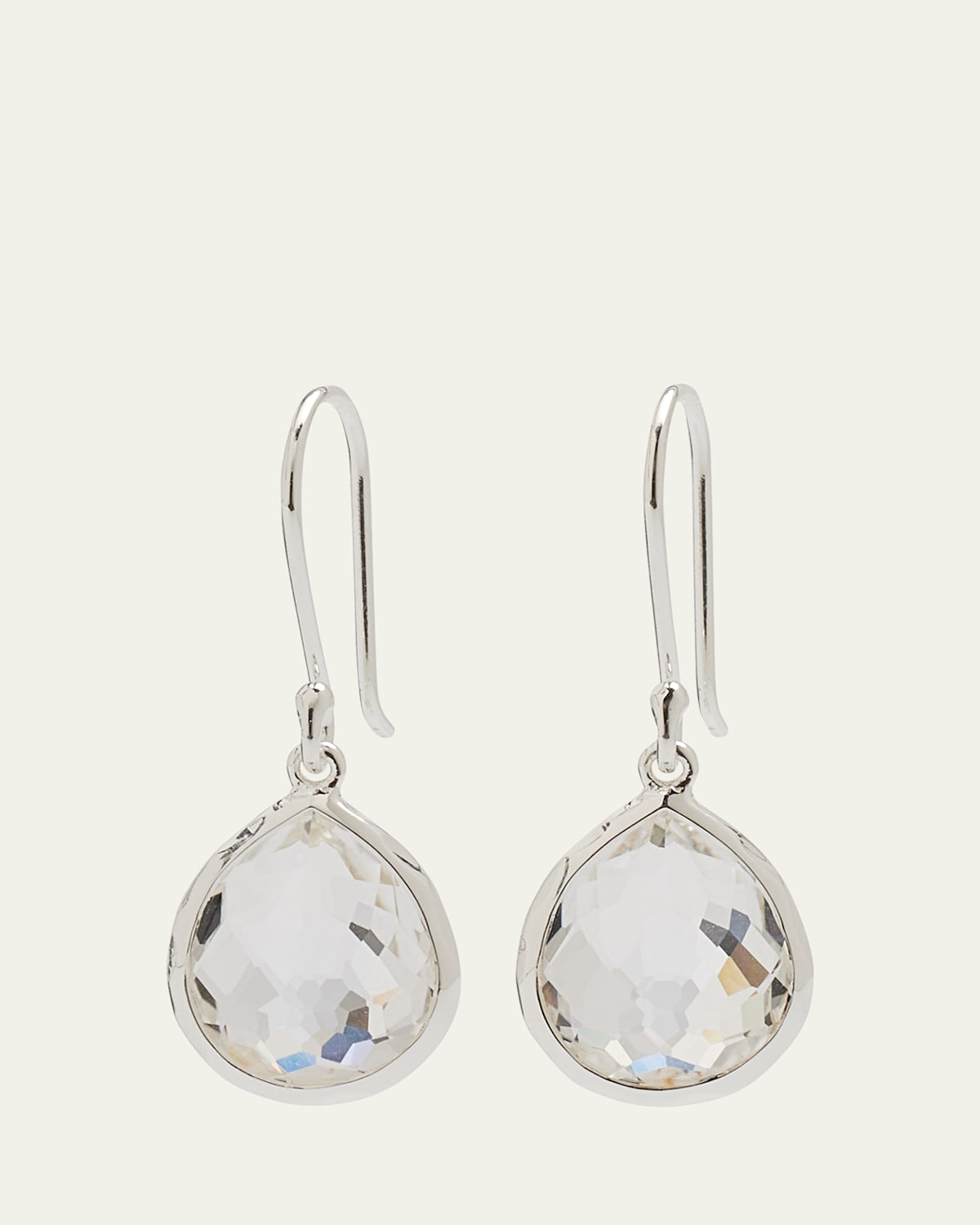 Mini Teardrop Earrings in Sterling Silver
