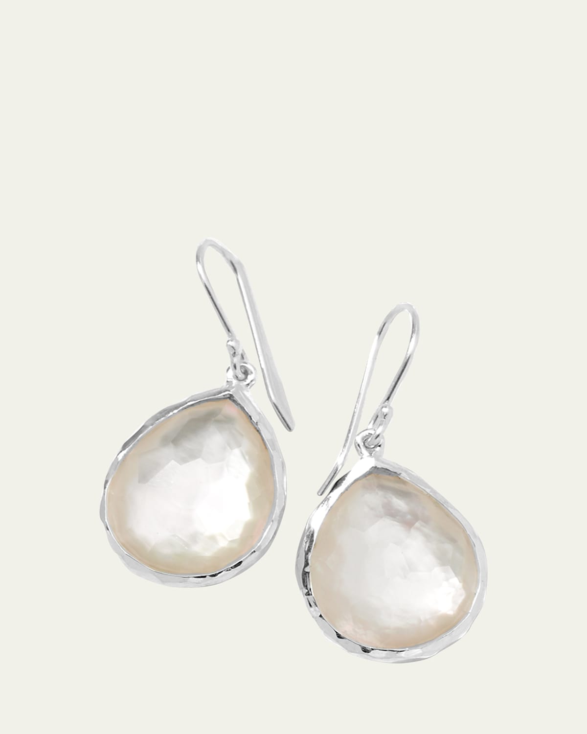 Small Teardrop Earrings in Sterling Silver