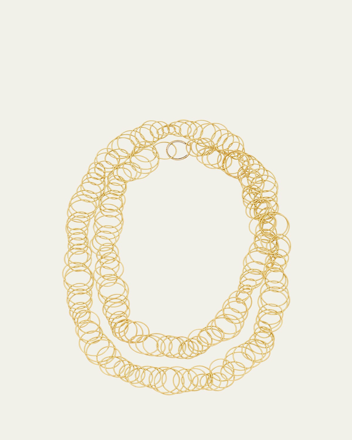 Hawaii 18K Yellow Gold Sautoir Necklace, 102cm
