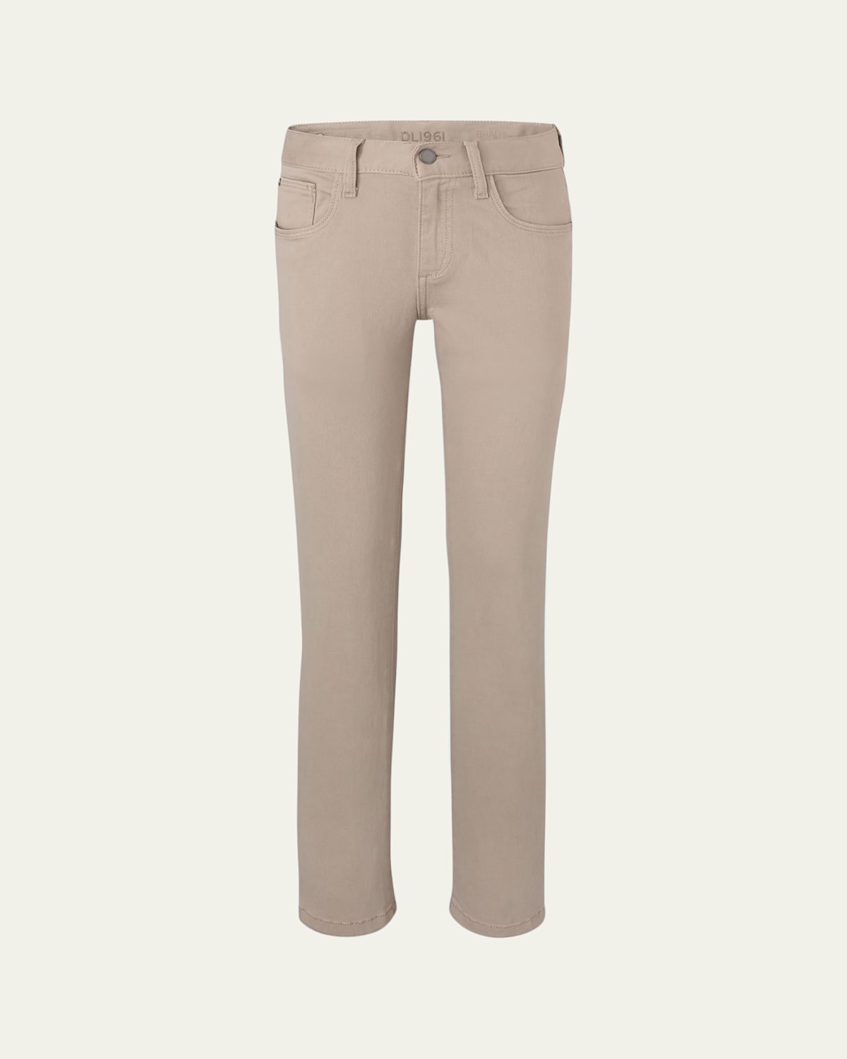 Shop Dl1961 Kid Boys' Brady Slim Birch In Beige