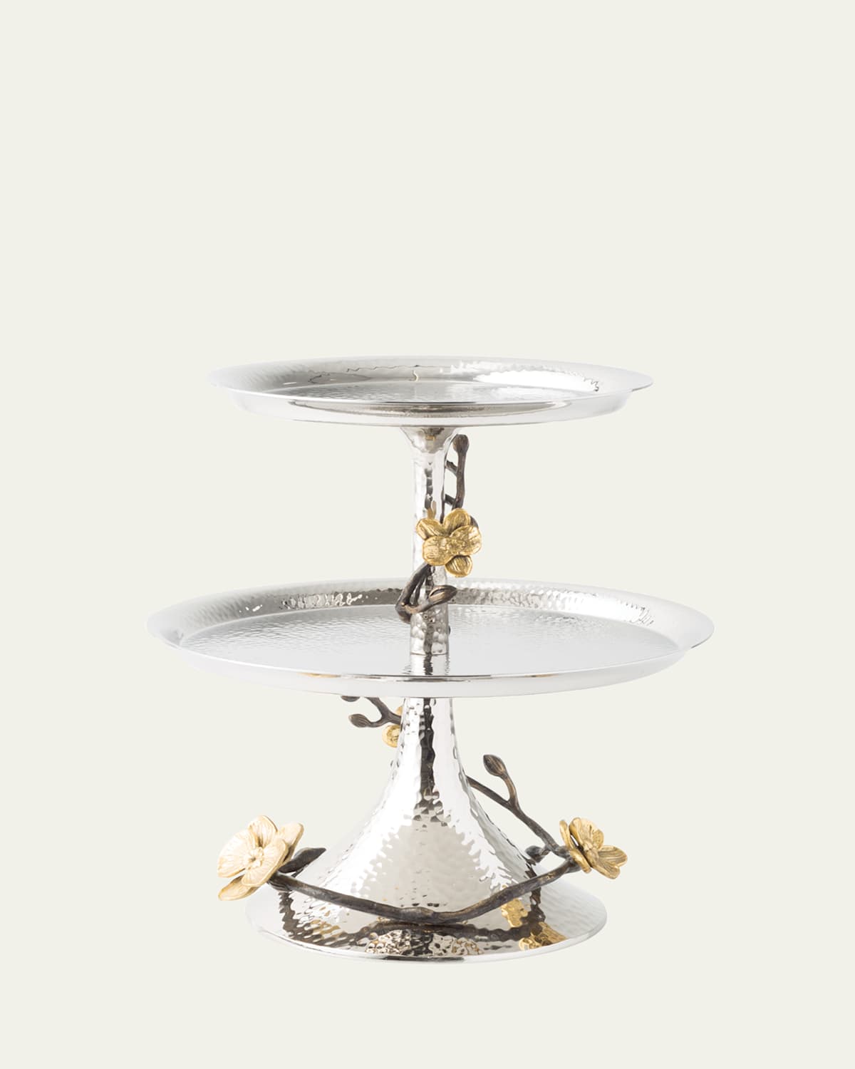 Michael Aram Gold Orchid Two-tier Etagere