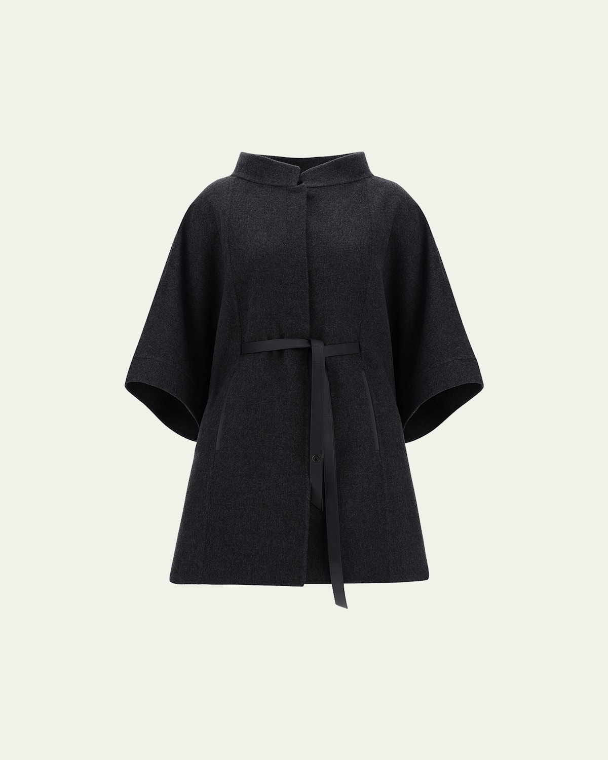 Salzburg Belted Cashmere Jacket